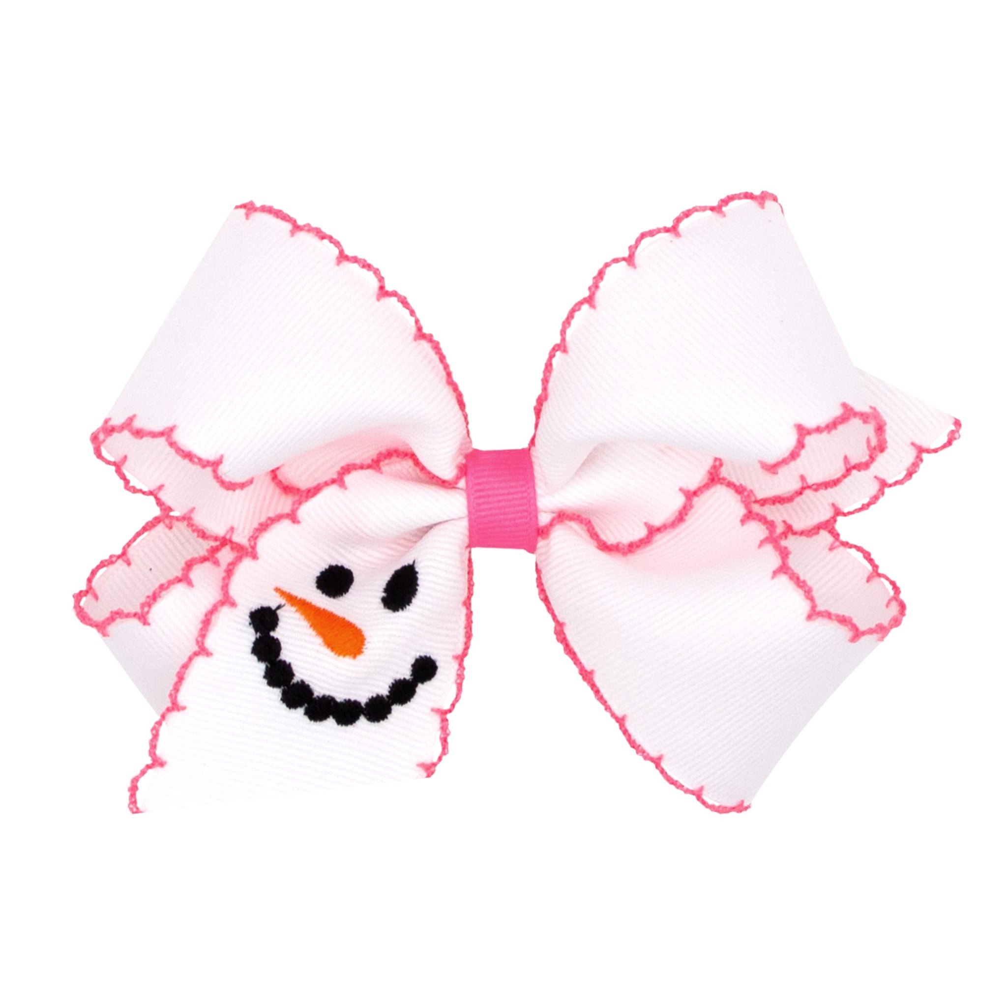 Medium Moonstitch Embroidered Christmas Bows