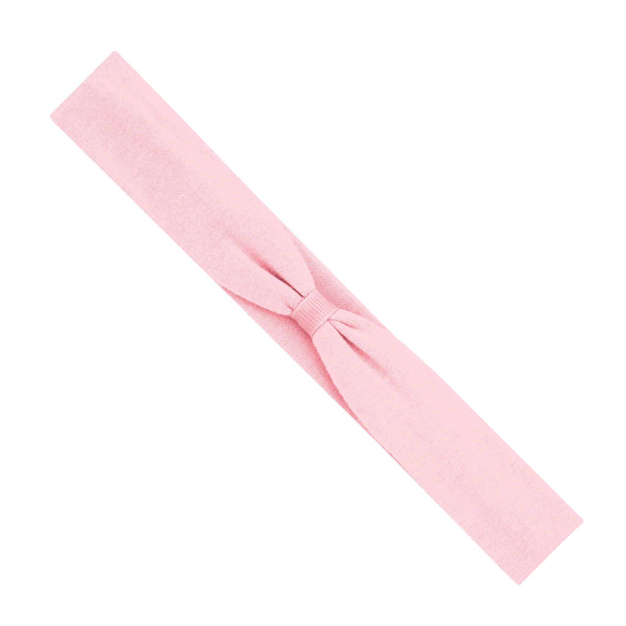 Add-a-Bow Cotton Jersey Baby Girls Hair Wrap
