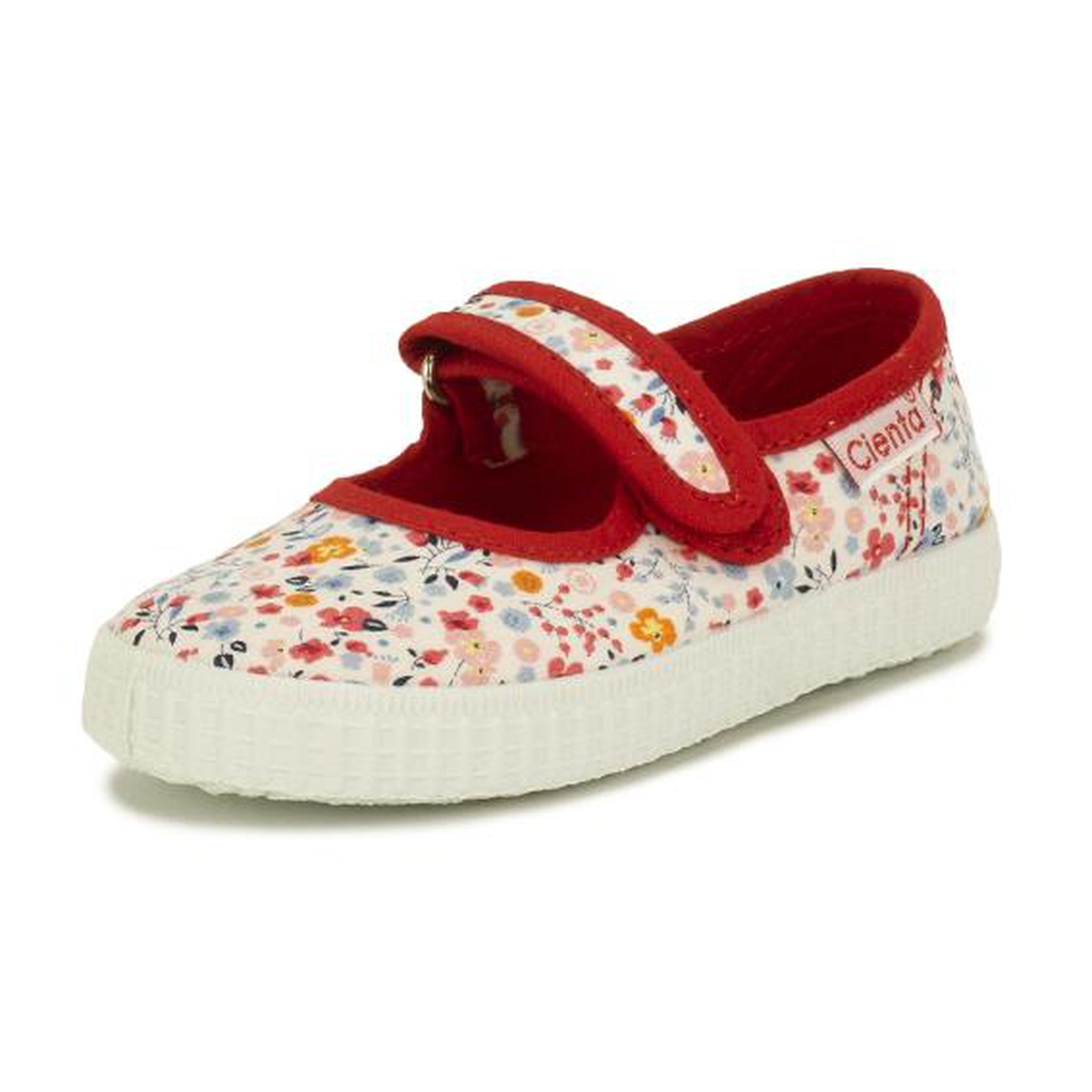 Velcro Mary Janes - Red Liberty