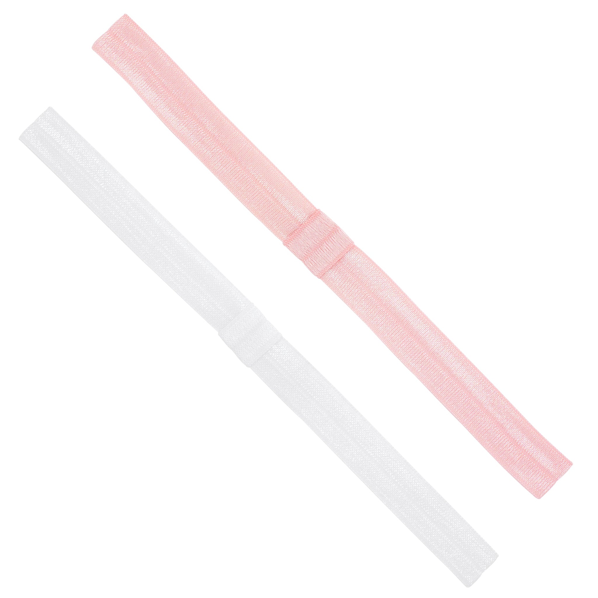 Add-A-Bow Elastic Girls Baby Bands - Two Pack