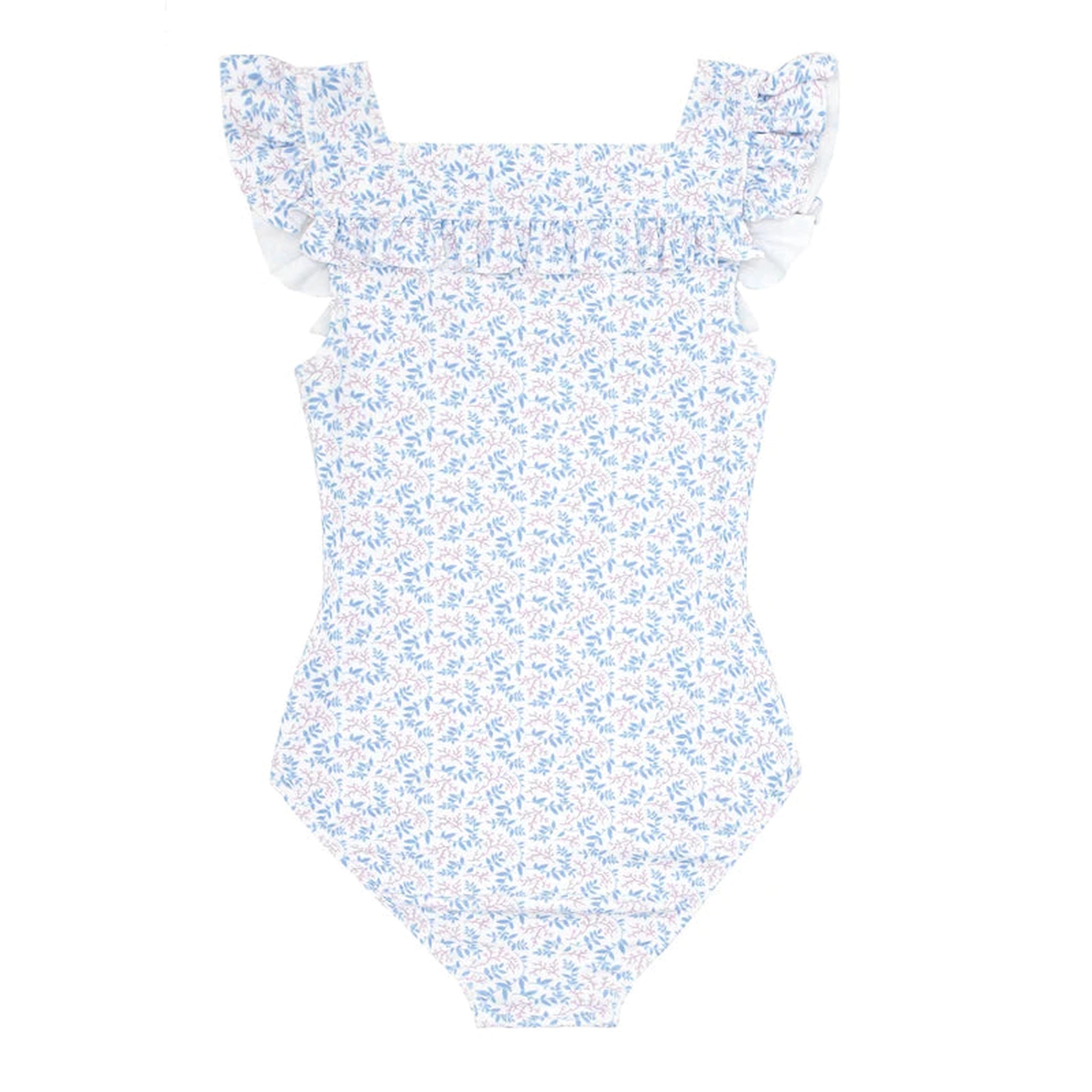 girls briland blue botanic square one piece