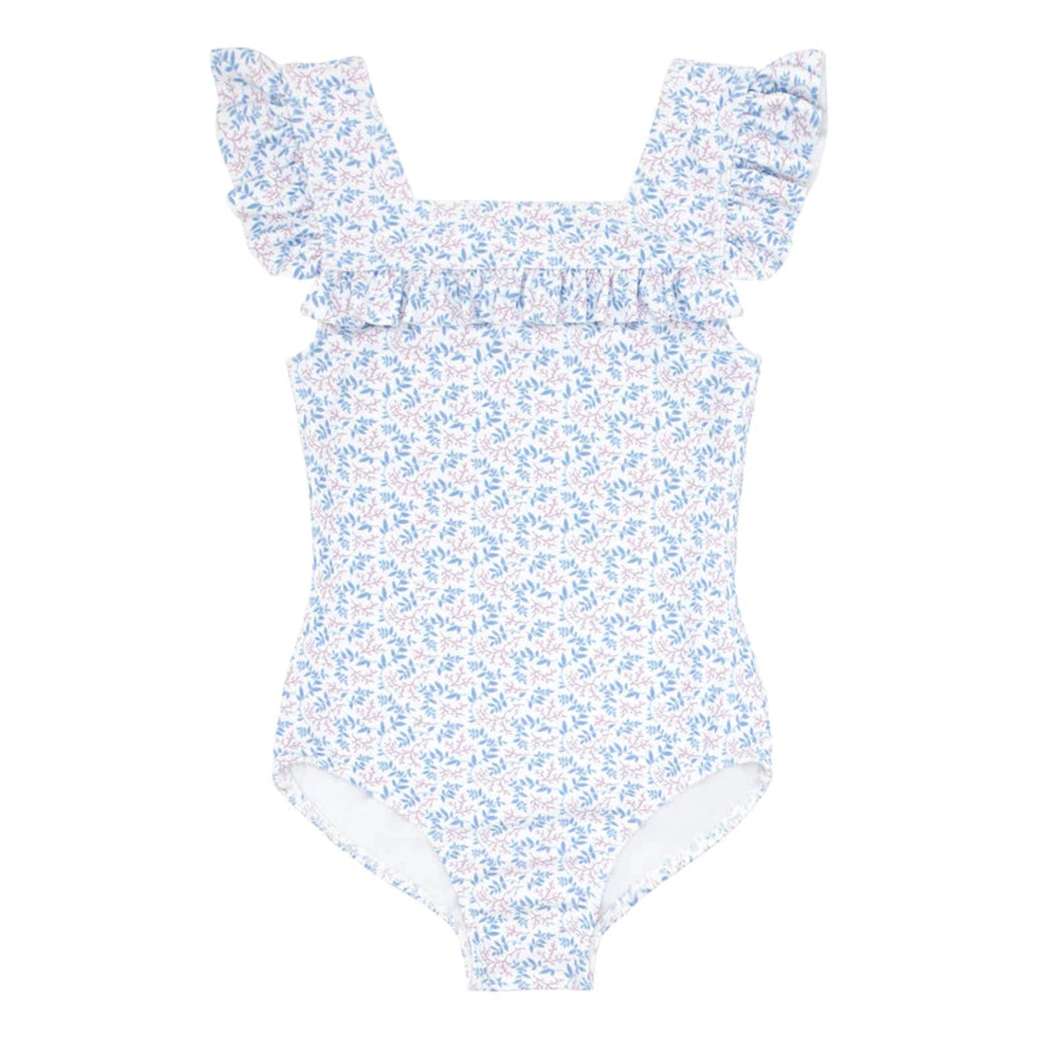 girls briland blue botanic square one piece
