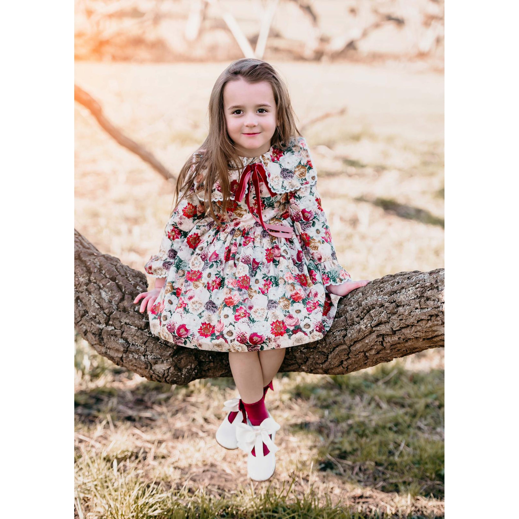 Autumn Floral Dress