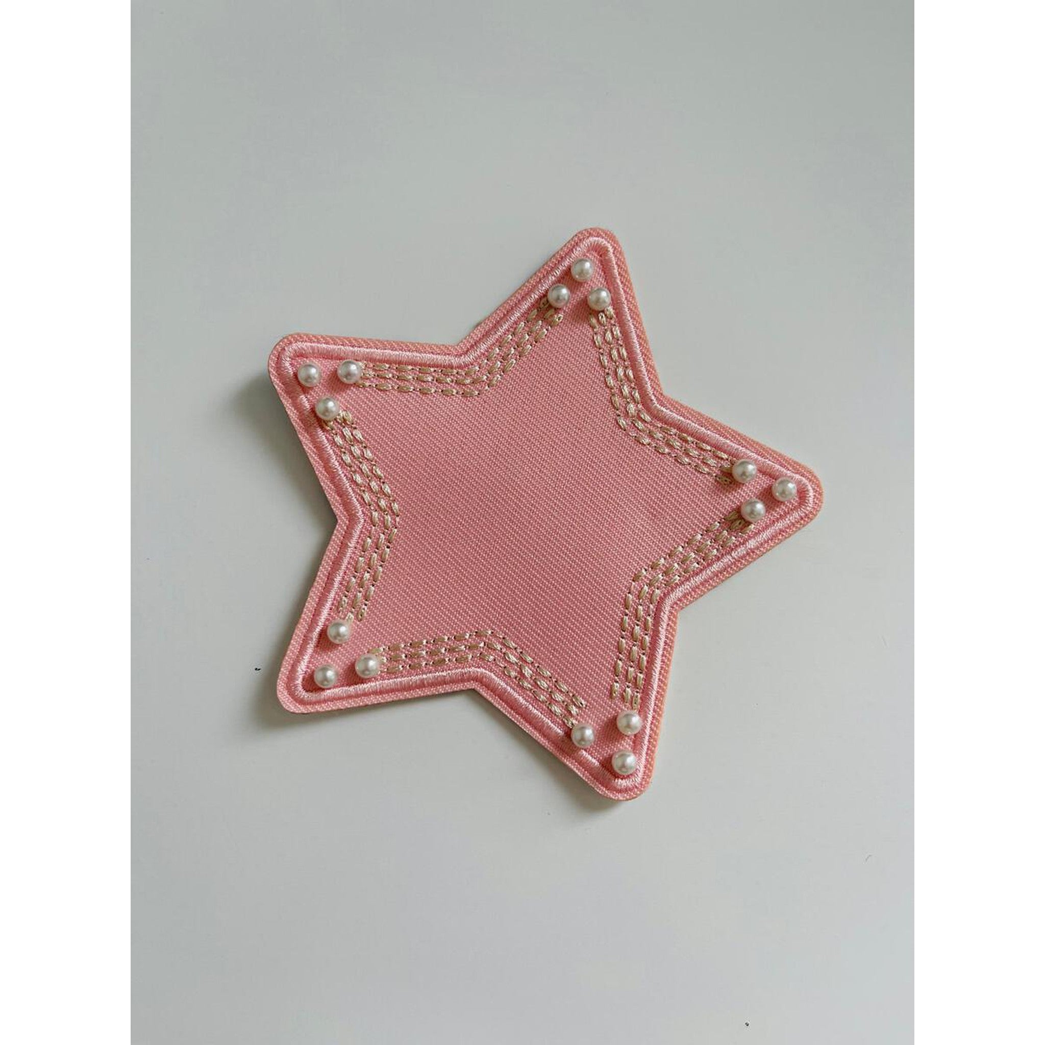 Pearl Stitched Star Patches