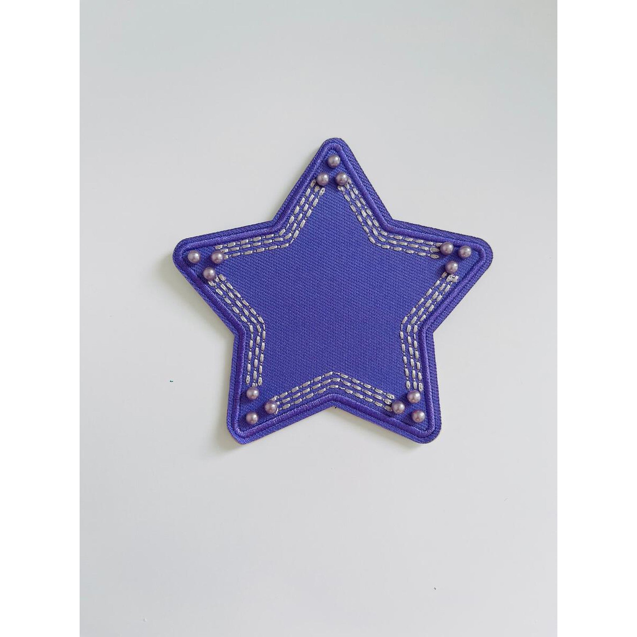 Pearl Stitched Star Patches