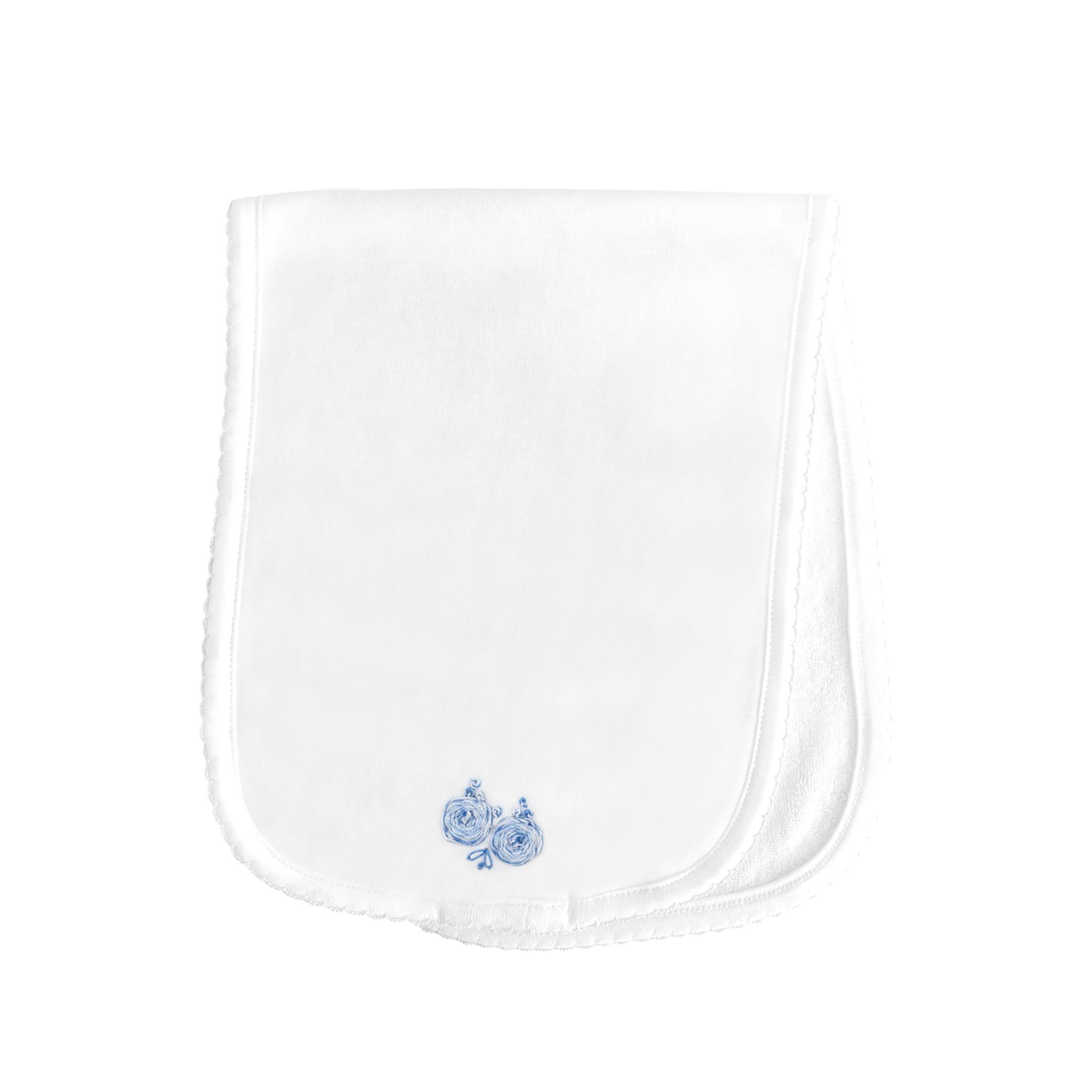 Garden Embroidered Burp & Bib