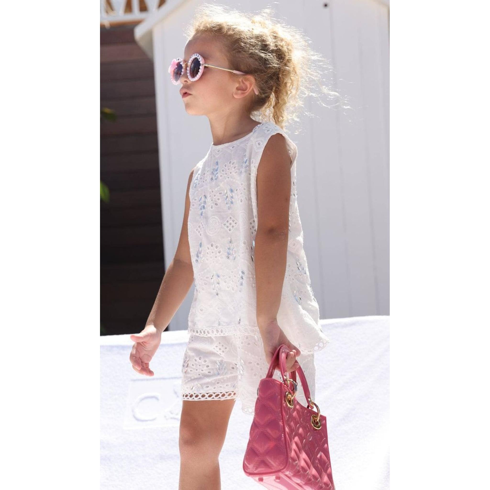 Crystal Eyelet Set