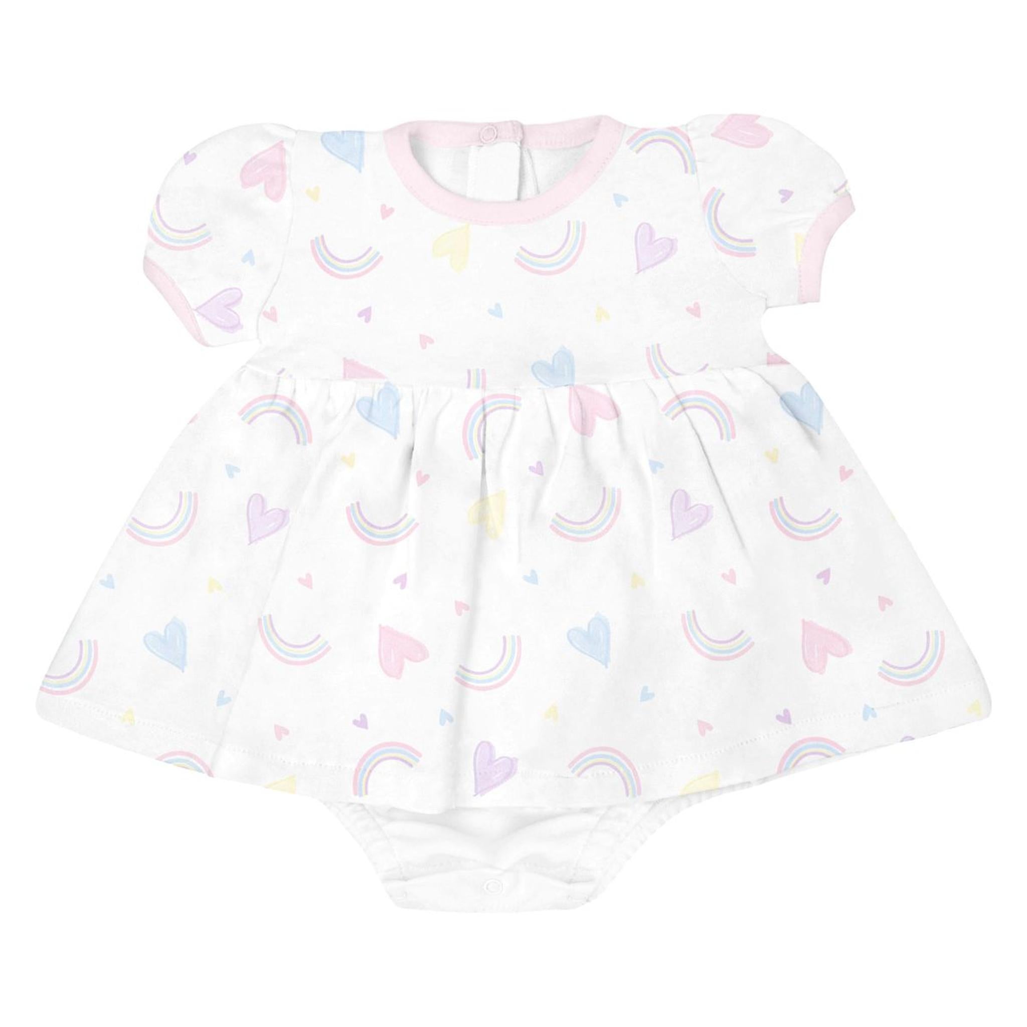 Hearts and Rainbows Pima Dress