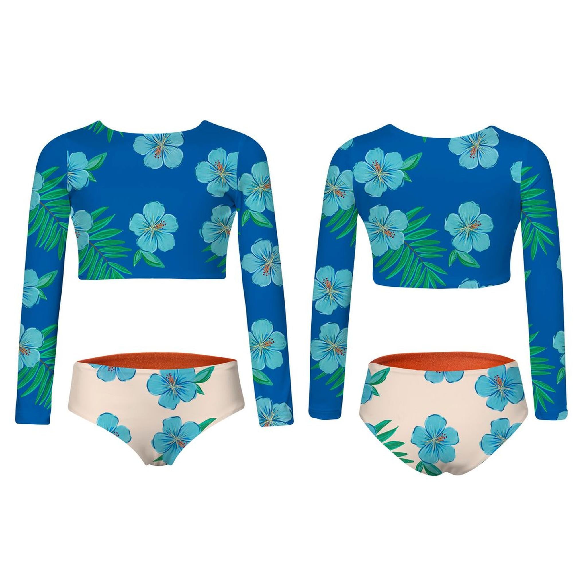 SUN BIKINI -  HIBISCUS AZUL