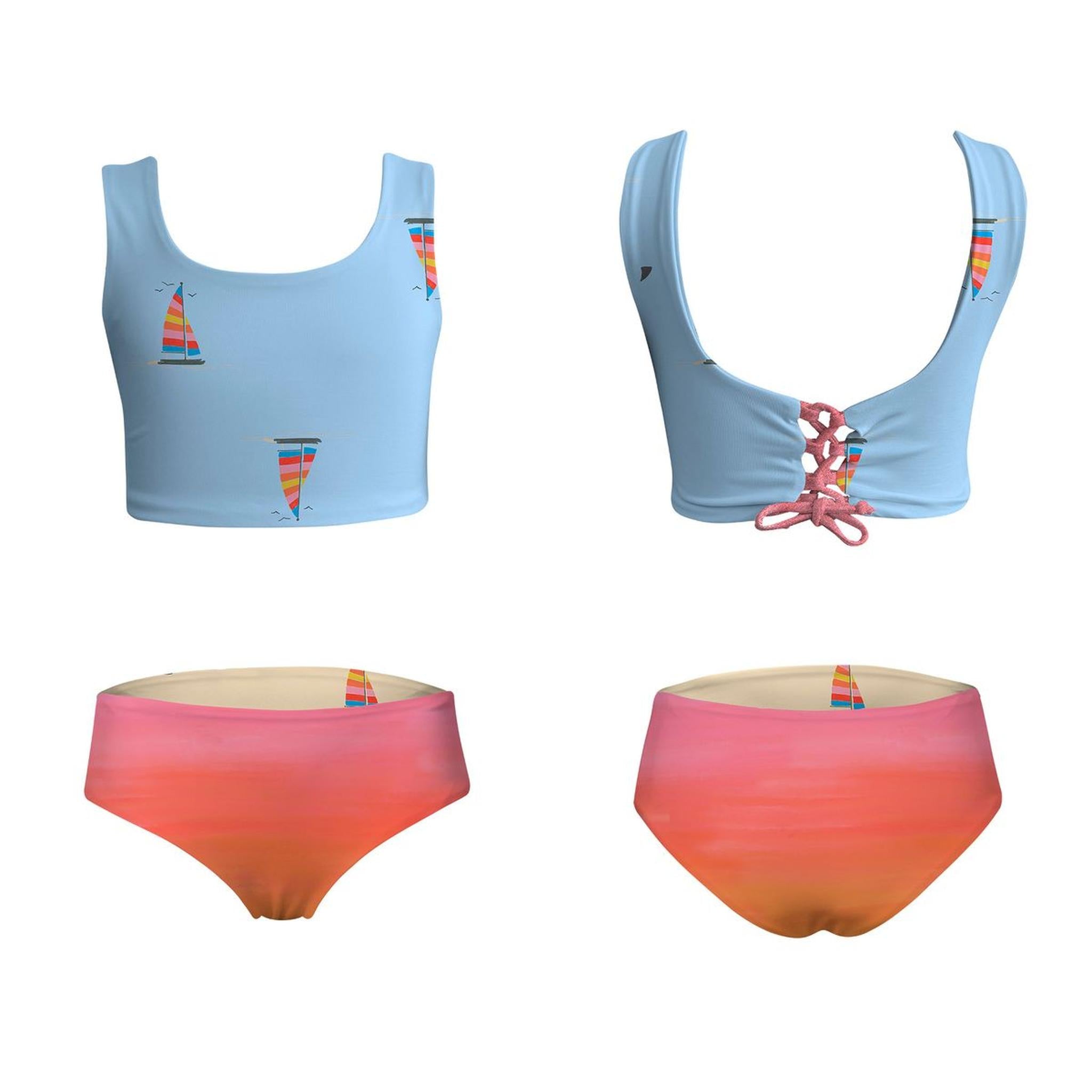 SUN&MOON BIKINI - ATARDECER EN VELERO