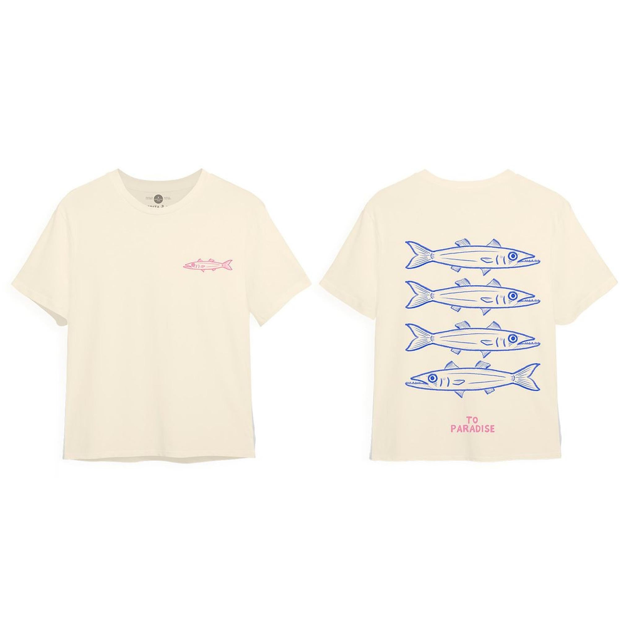 COTTON T-SHIRT - BARRACUDA