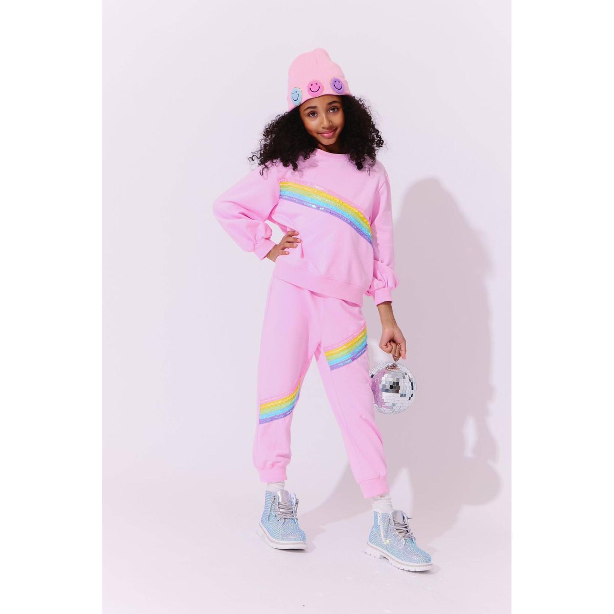 Rainbow Sequin Set