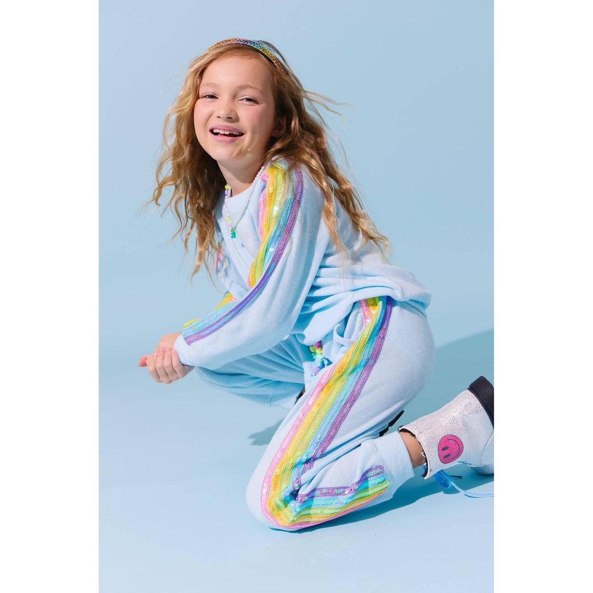 Rainbow Sequin Set