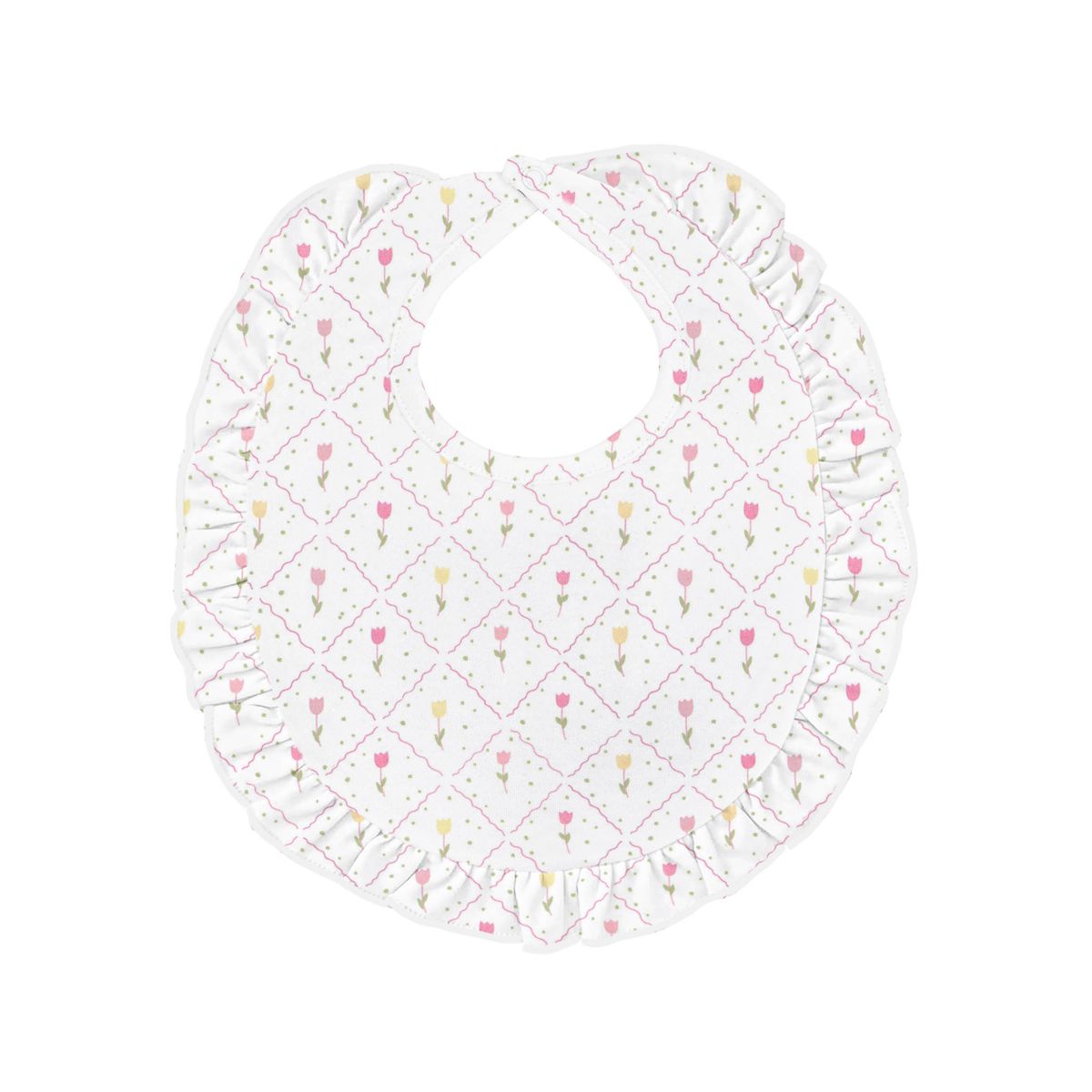 Tulip Garden Burp & Bib Set