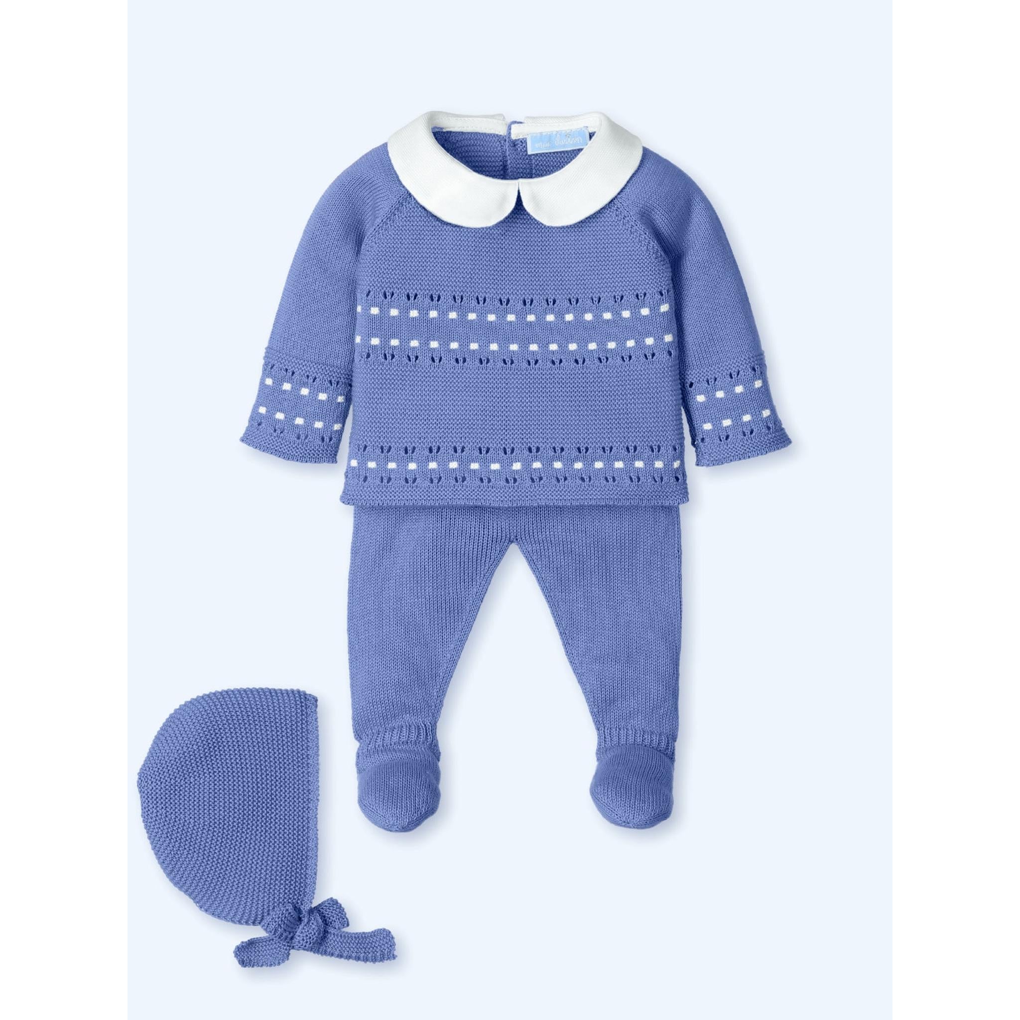 Cluny Collar Knitted Set