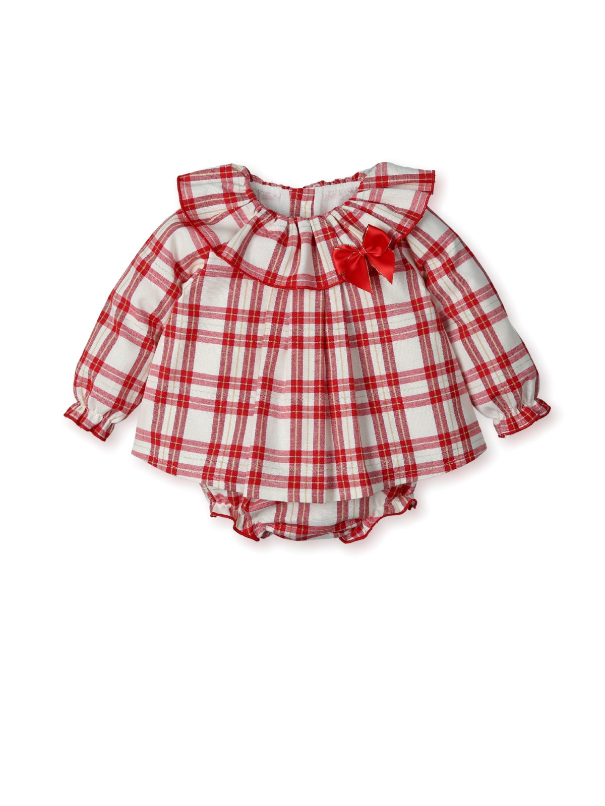 Tartan Bloomer Set