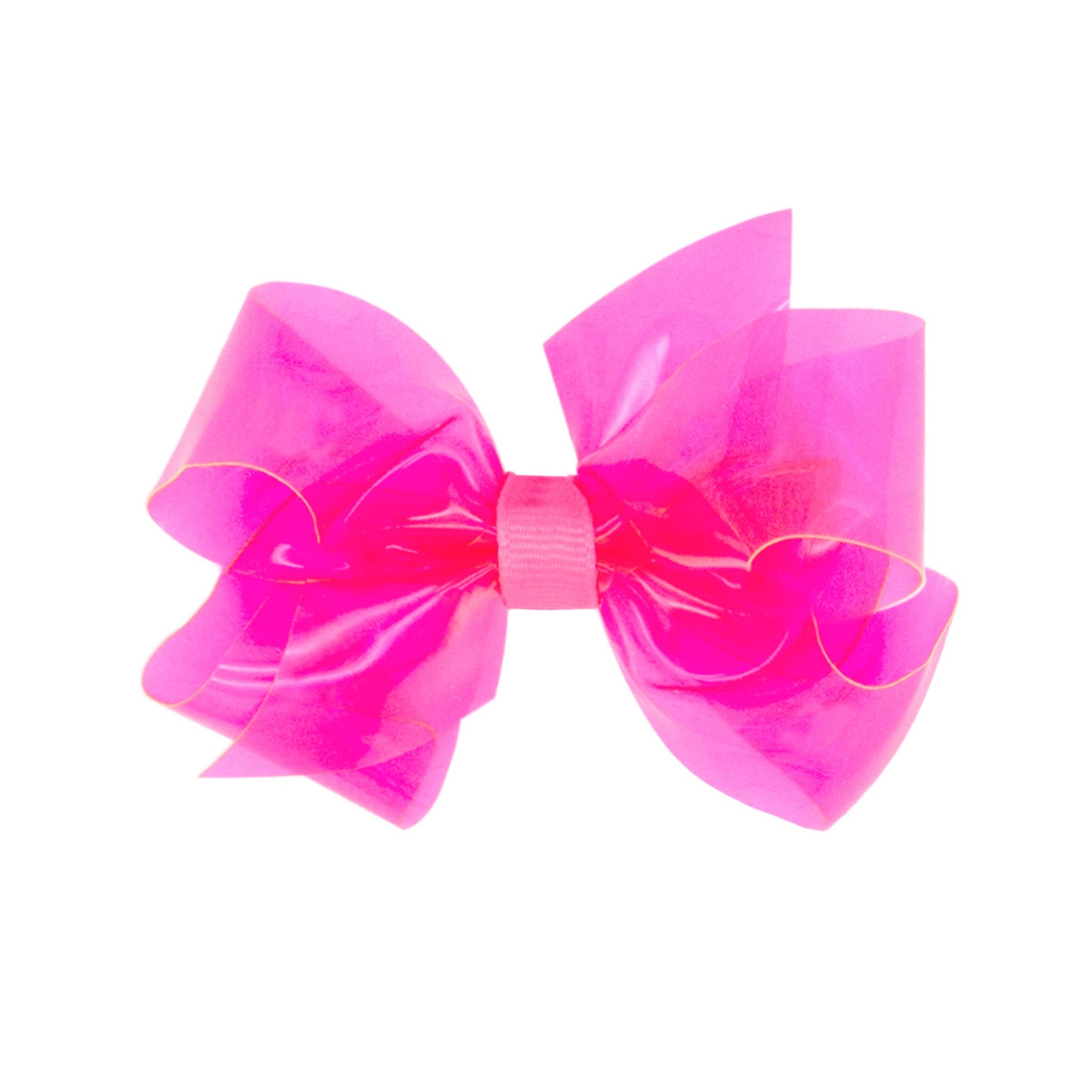 Mini WeeSplash Vinyl Girls Swim Hair Bow - Several Colors