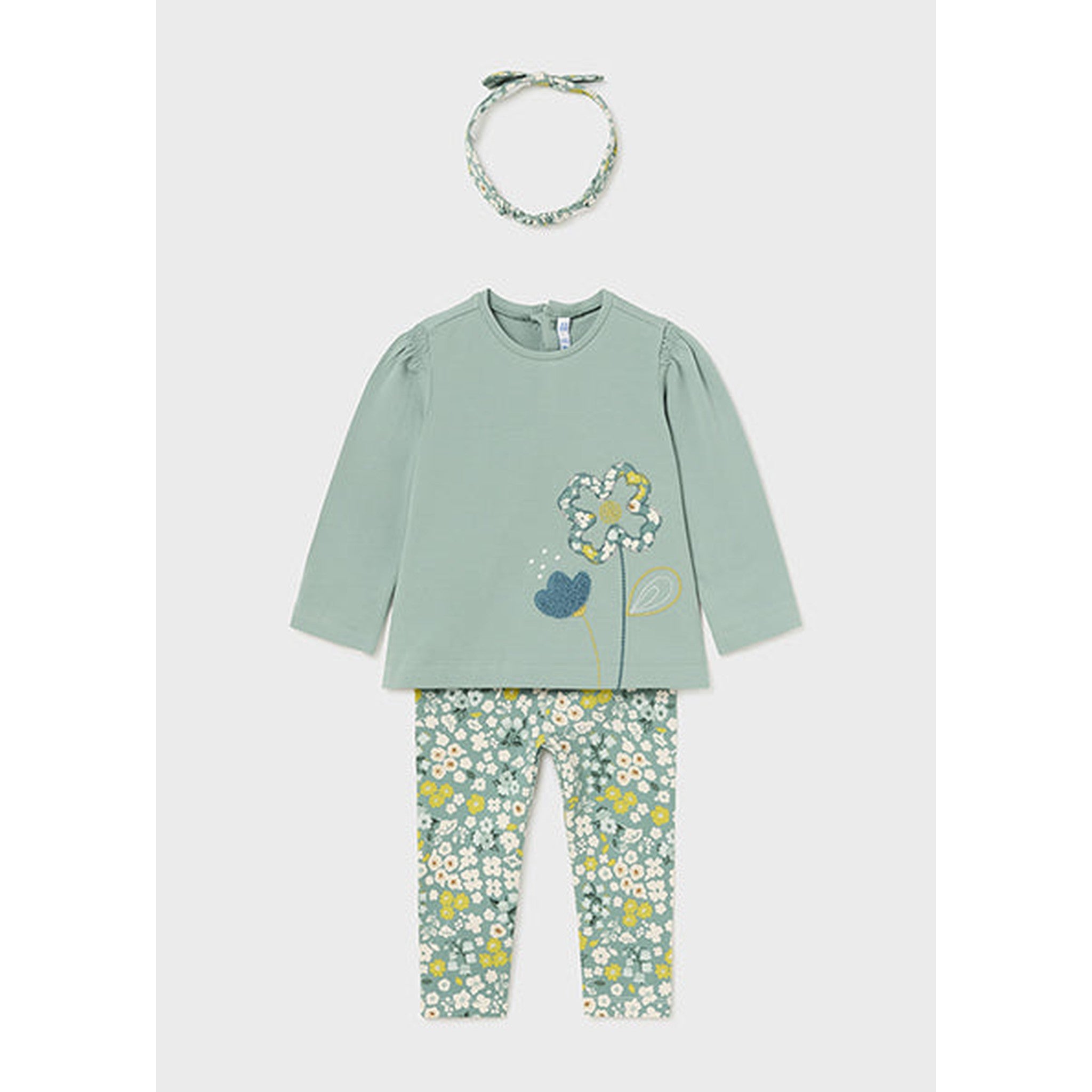 Emeral 3 Piece Floral Set