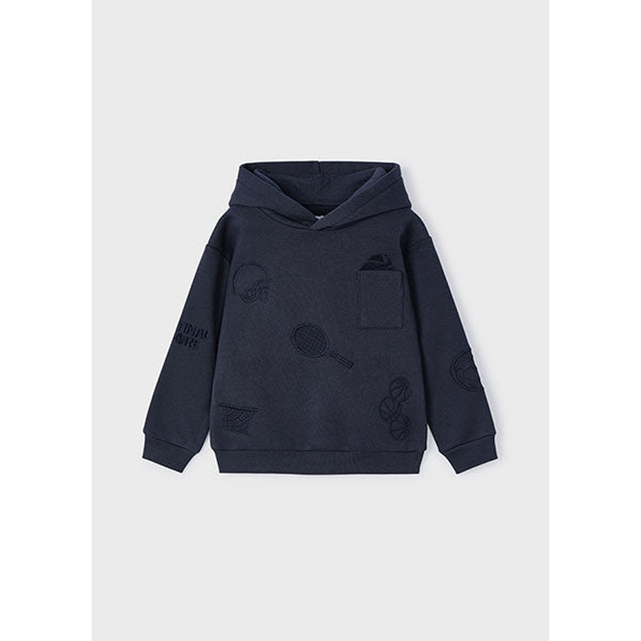 Boy Embroidered Hoodie