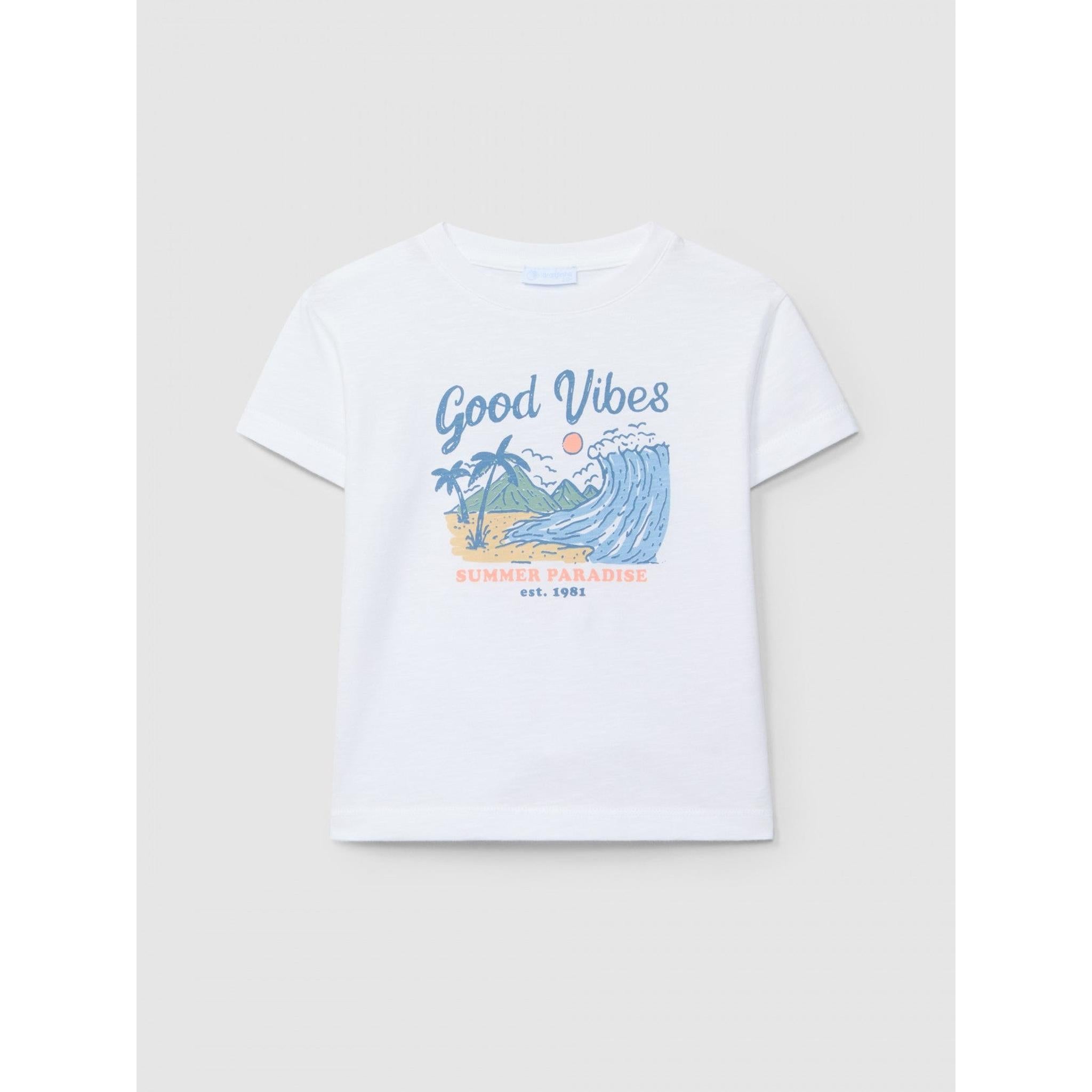 "Good vibes" T-shirt Short Set