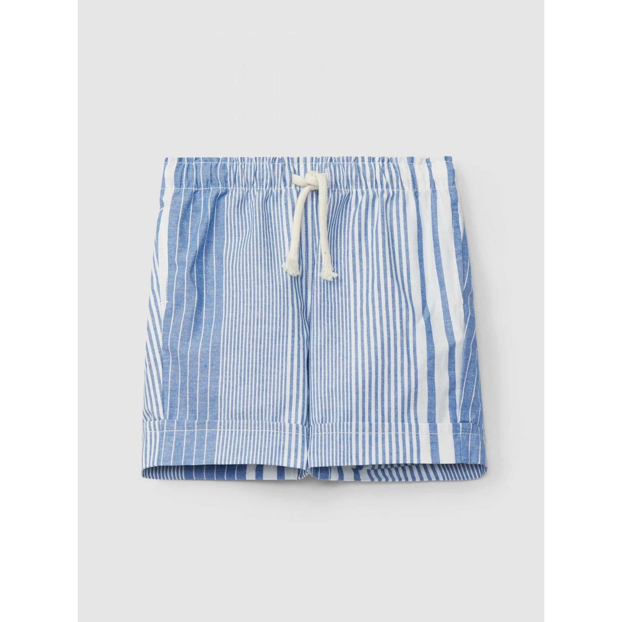 Irregular Stripes Polo Set