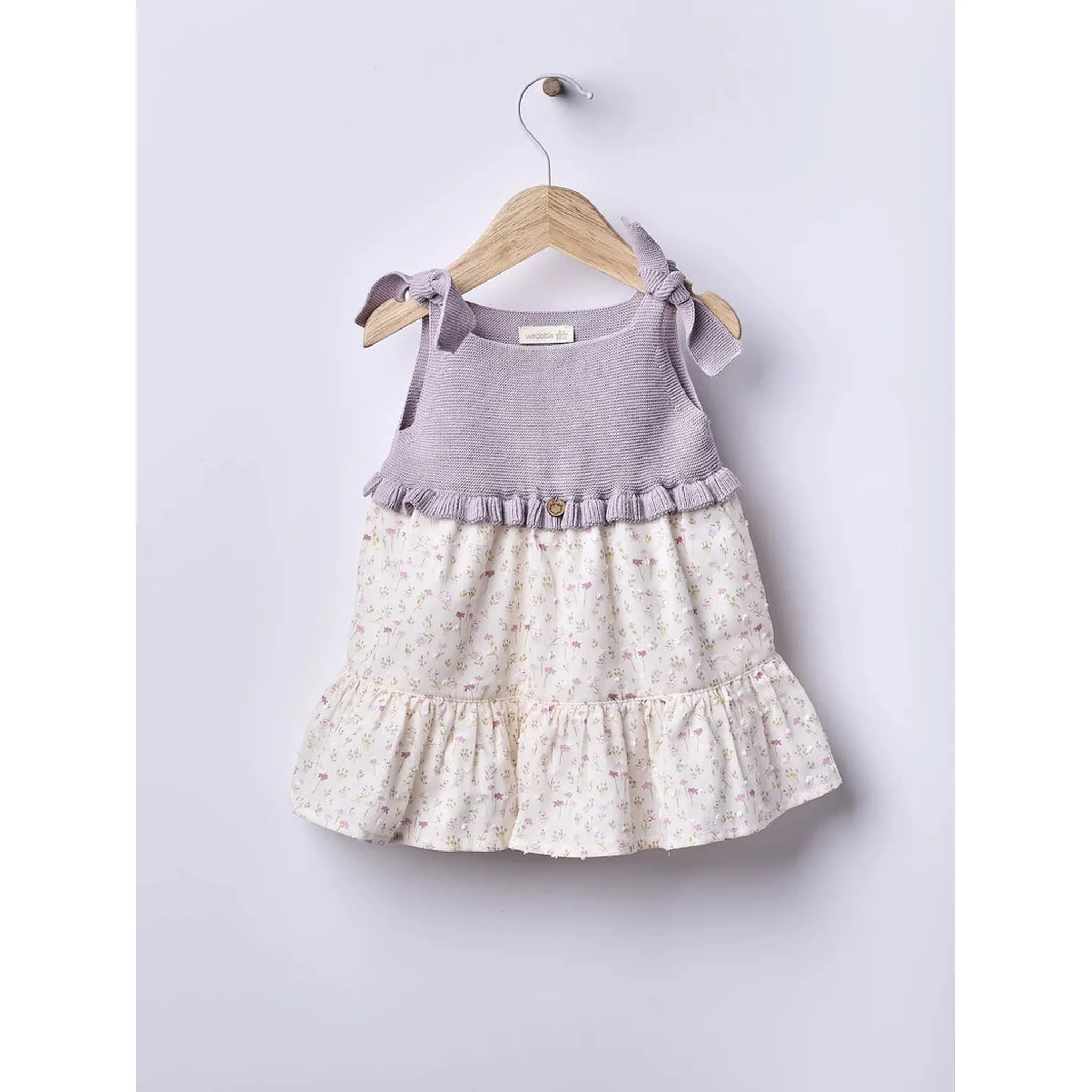 Campanula Strappy Knitted Dress