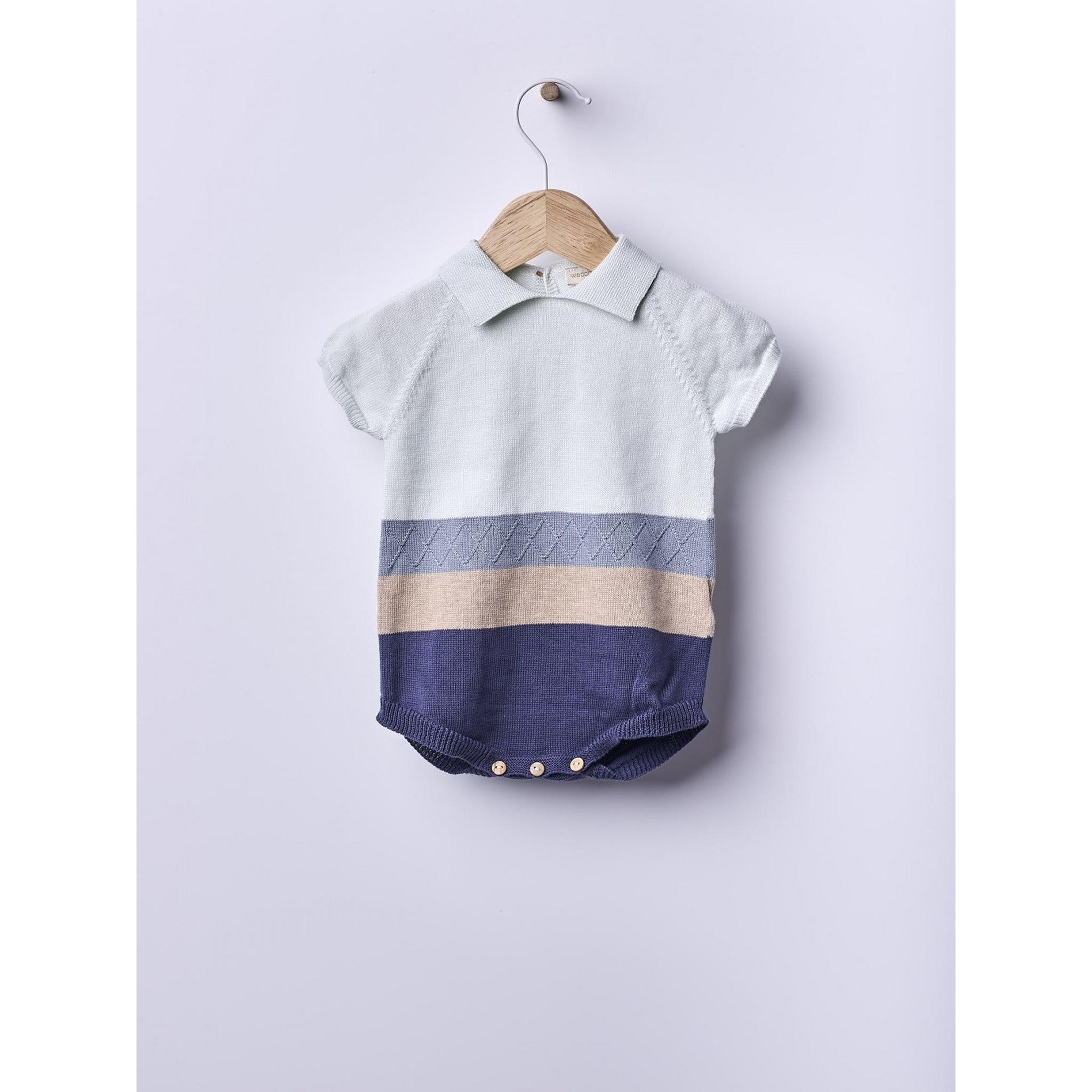 Rayas Knotted Romper