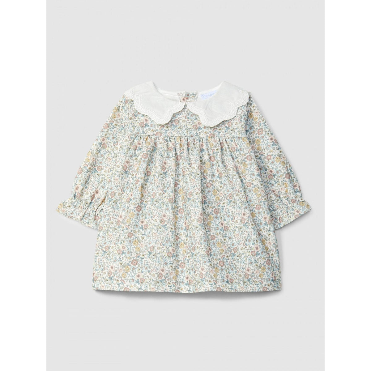 Dress in print corduroy