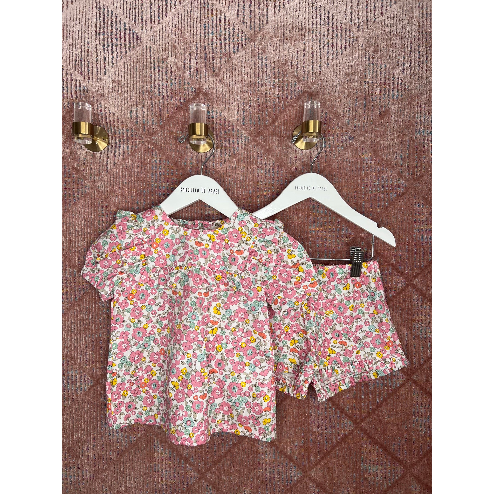 Betsy Flor Redonda Short Set