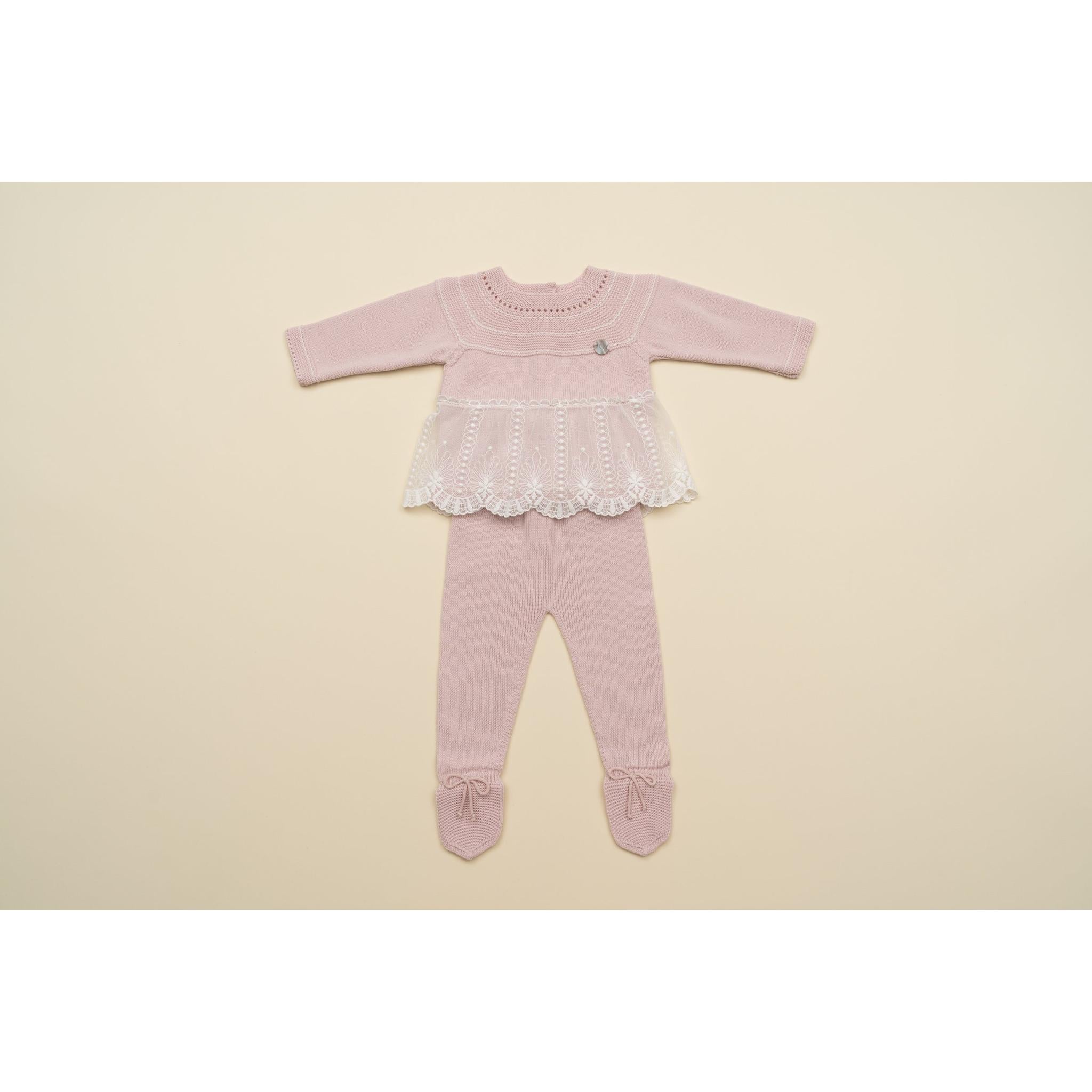 Lace Knitted Set