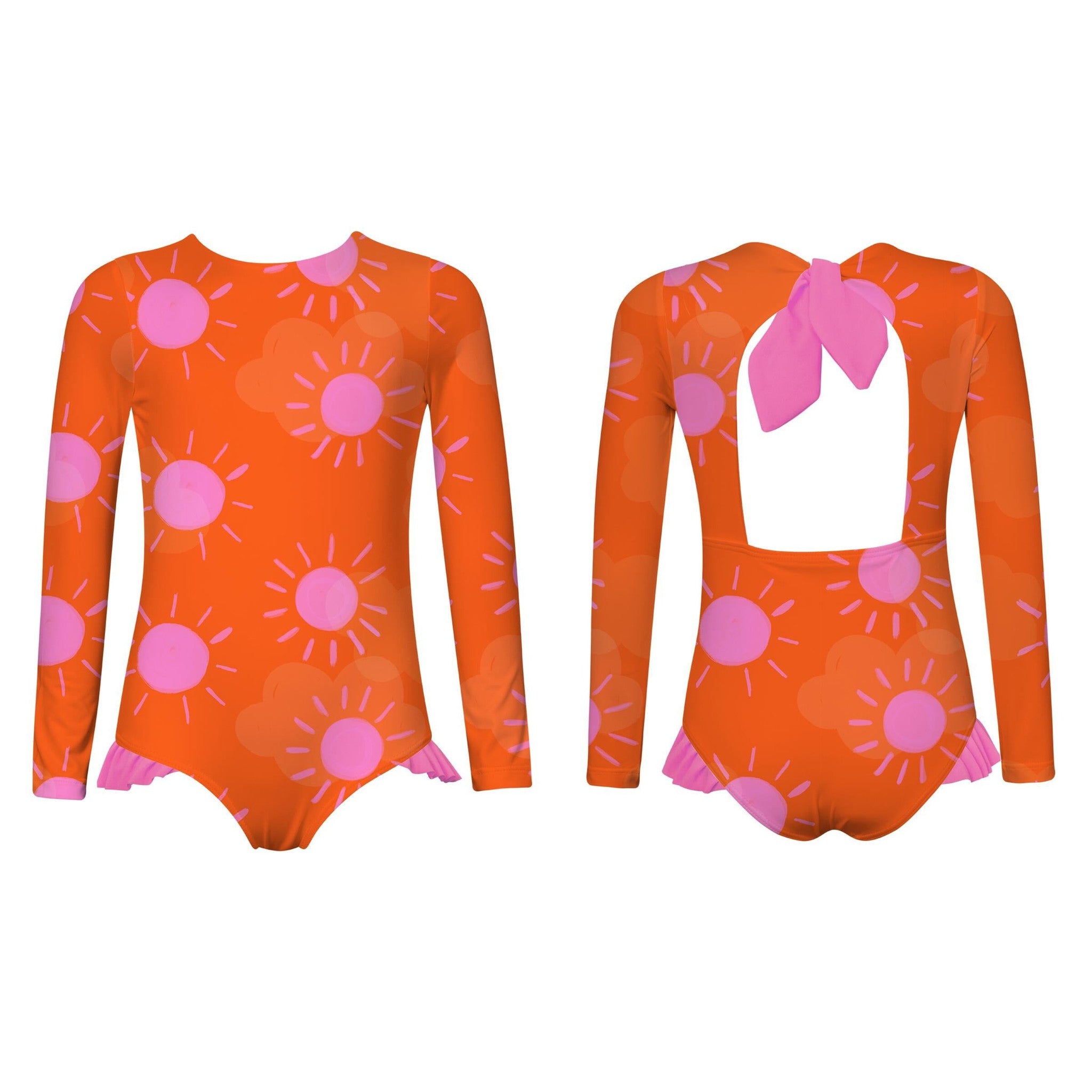 KNOT LONGSLEEVE - SOL SOLECITO NARANJA