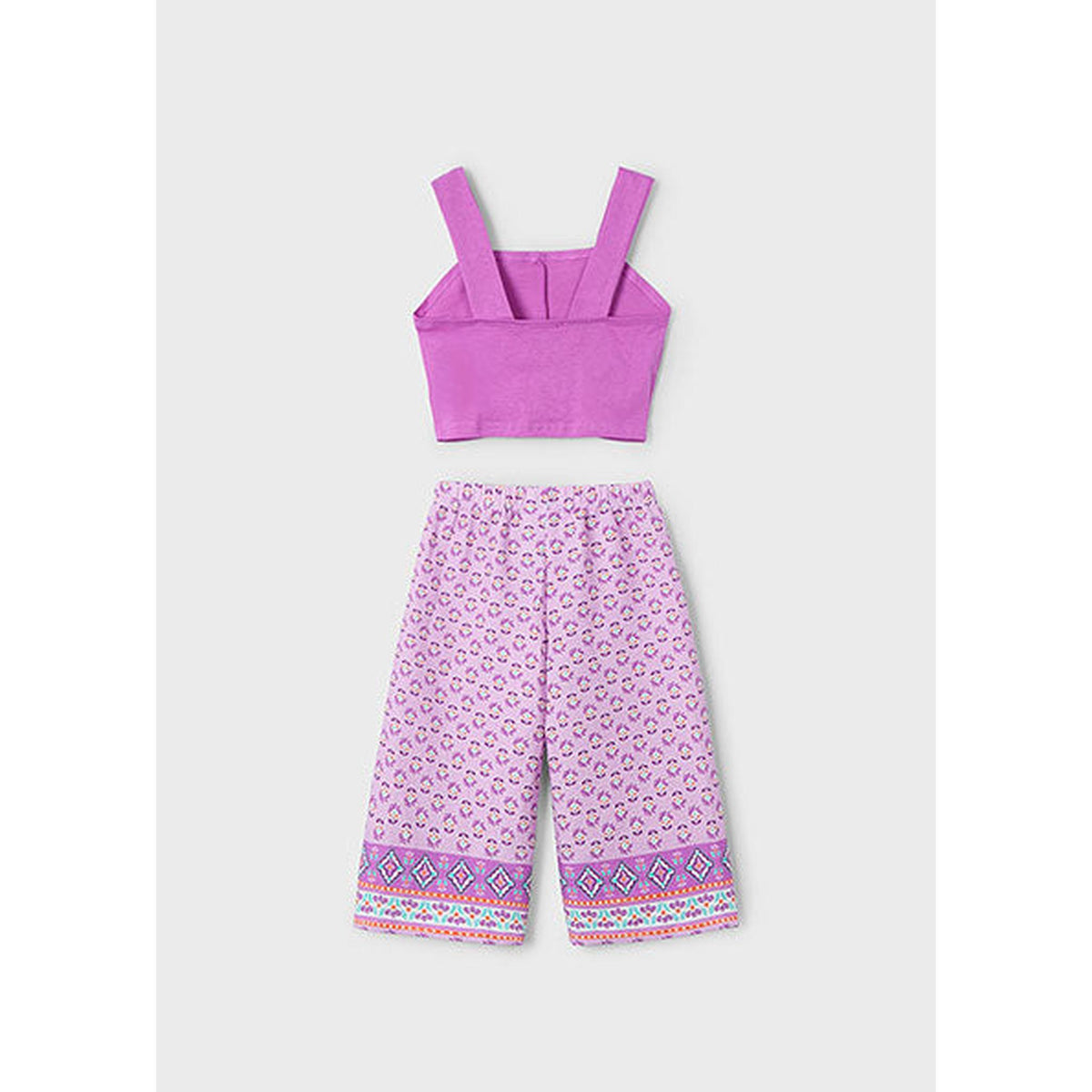 Girl Printed Pants and Top Set