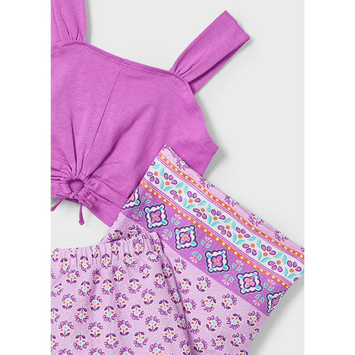Girl Printed Pants and Top Set