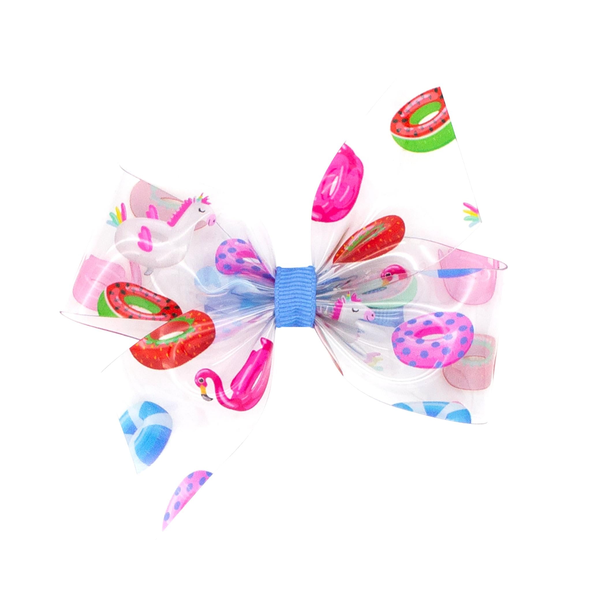 Medium Wee Splash Printed 2-Loop Swim Bows