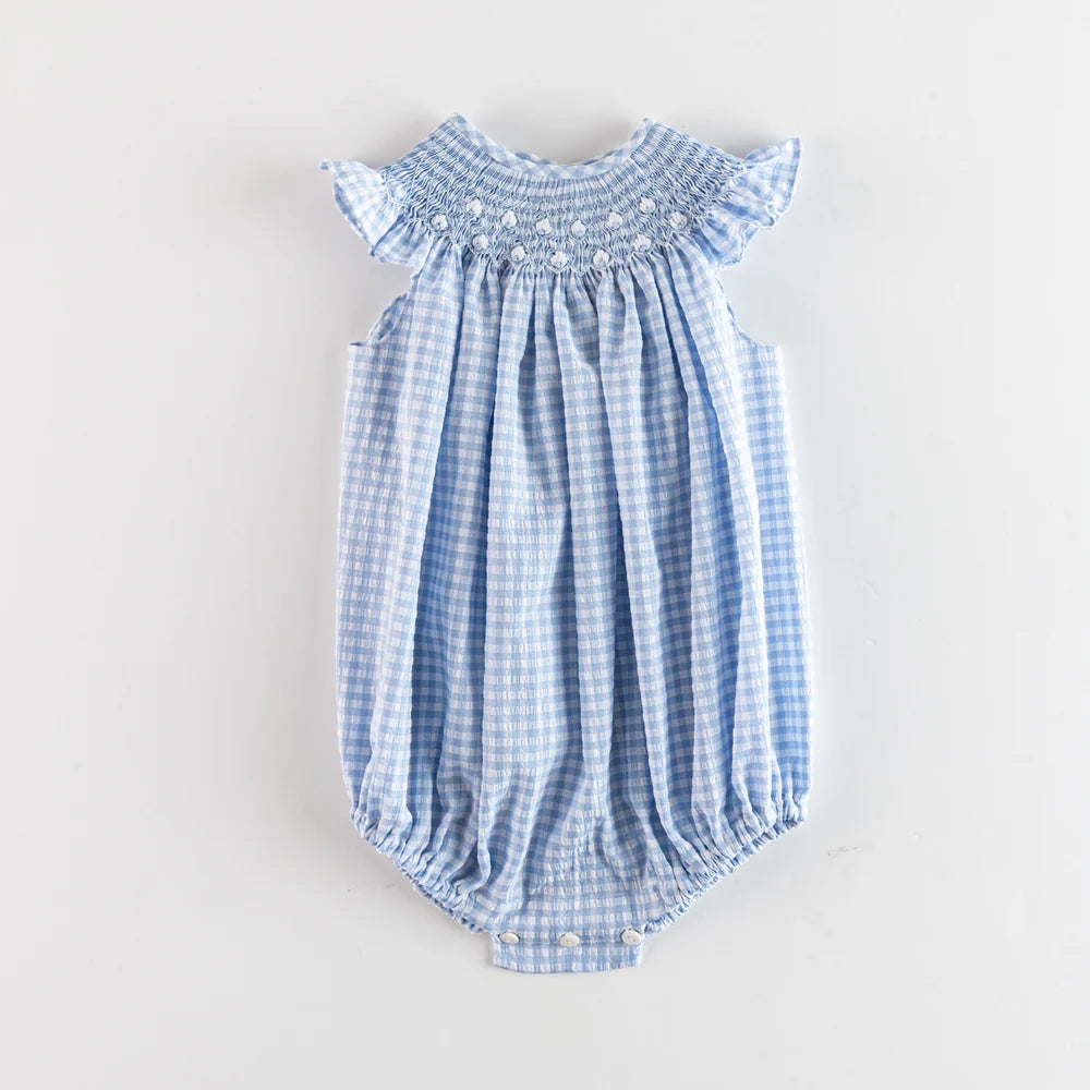 Cali Handsmocked Romper