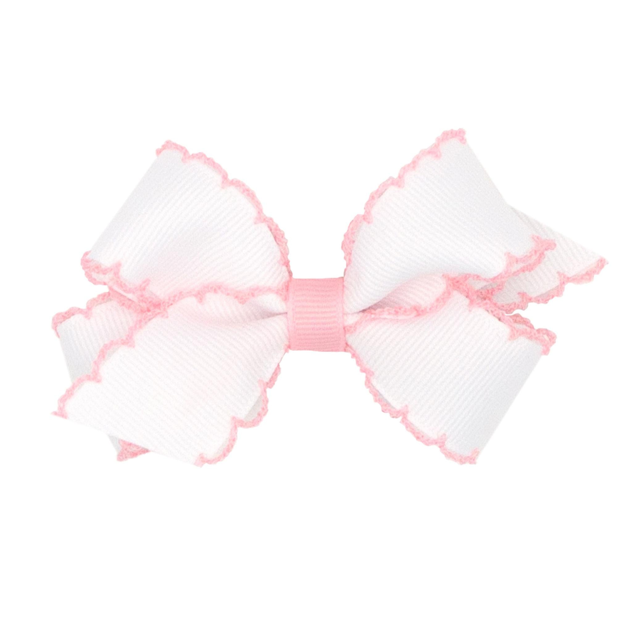 Mini Moonstitch Grosgrain Hair Bow