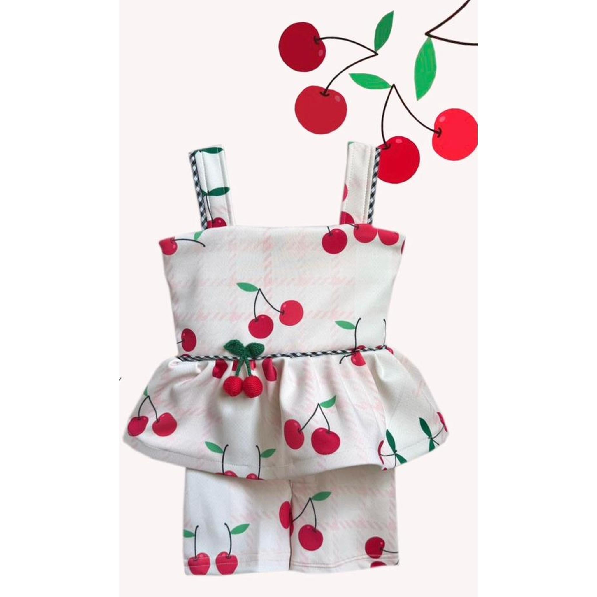 Cherry Bell Short Set