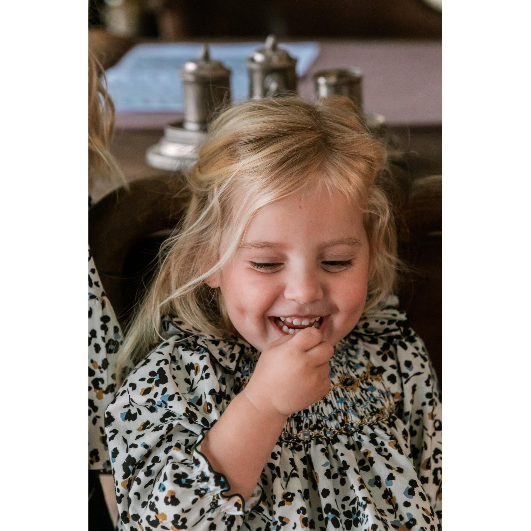 Vestido Braga Smock Animal
