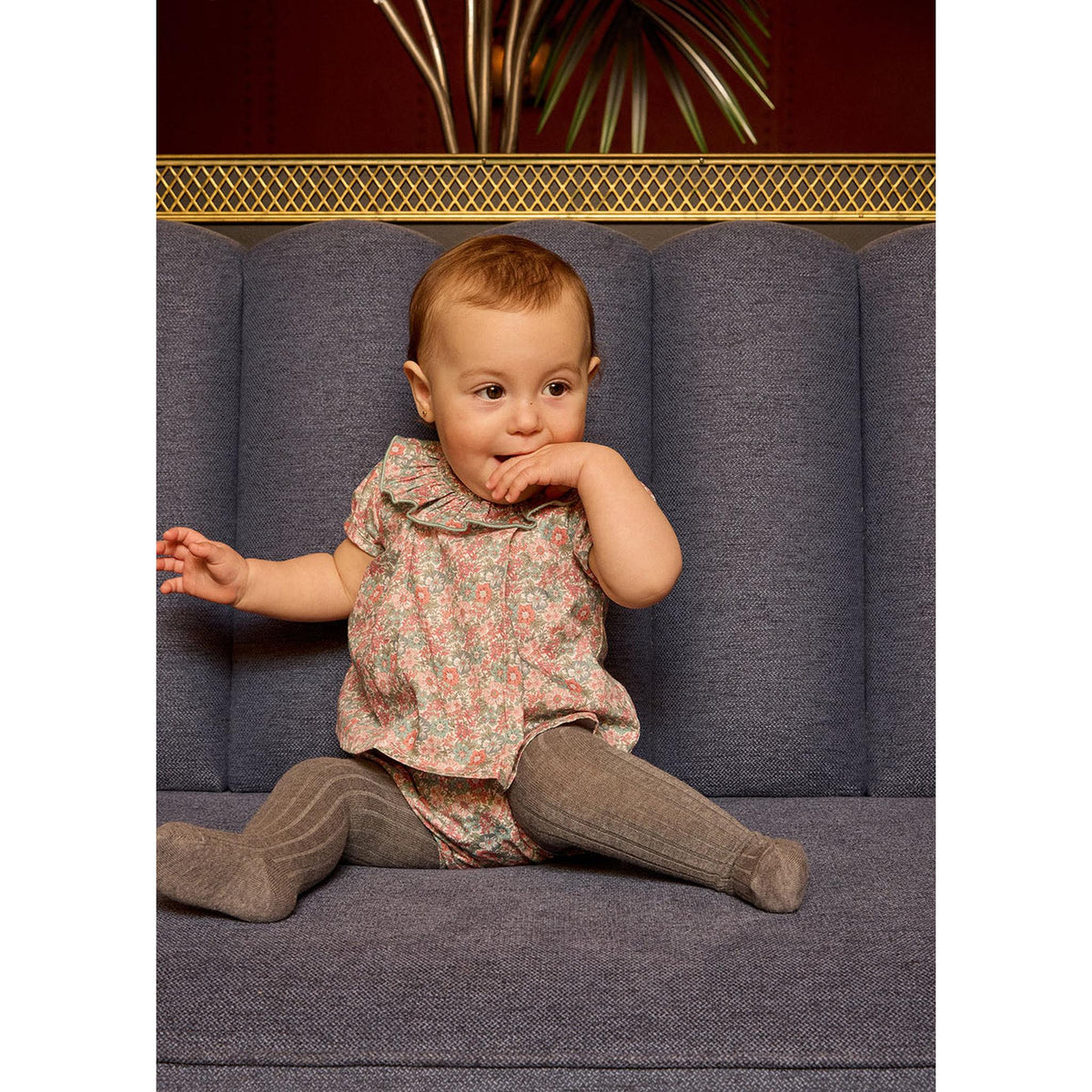 Vestido Bebe Cuatro Botones