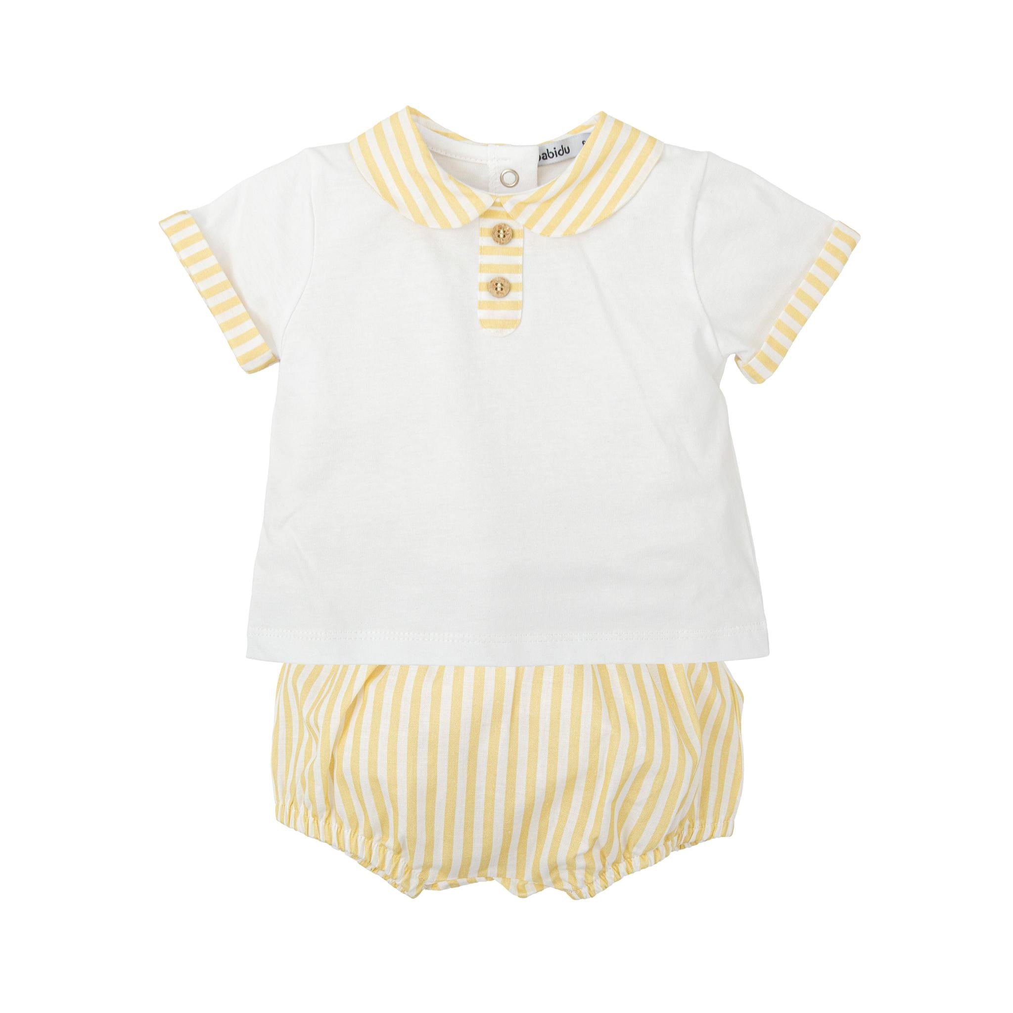 Conjunto Bebe Raiz Amarillo