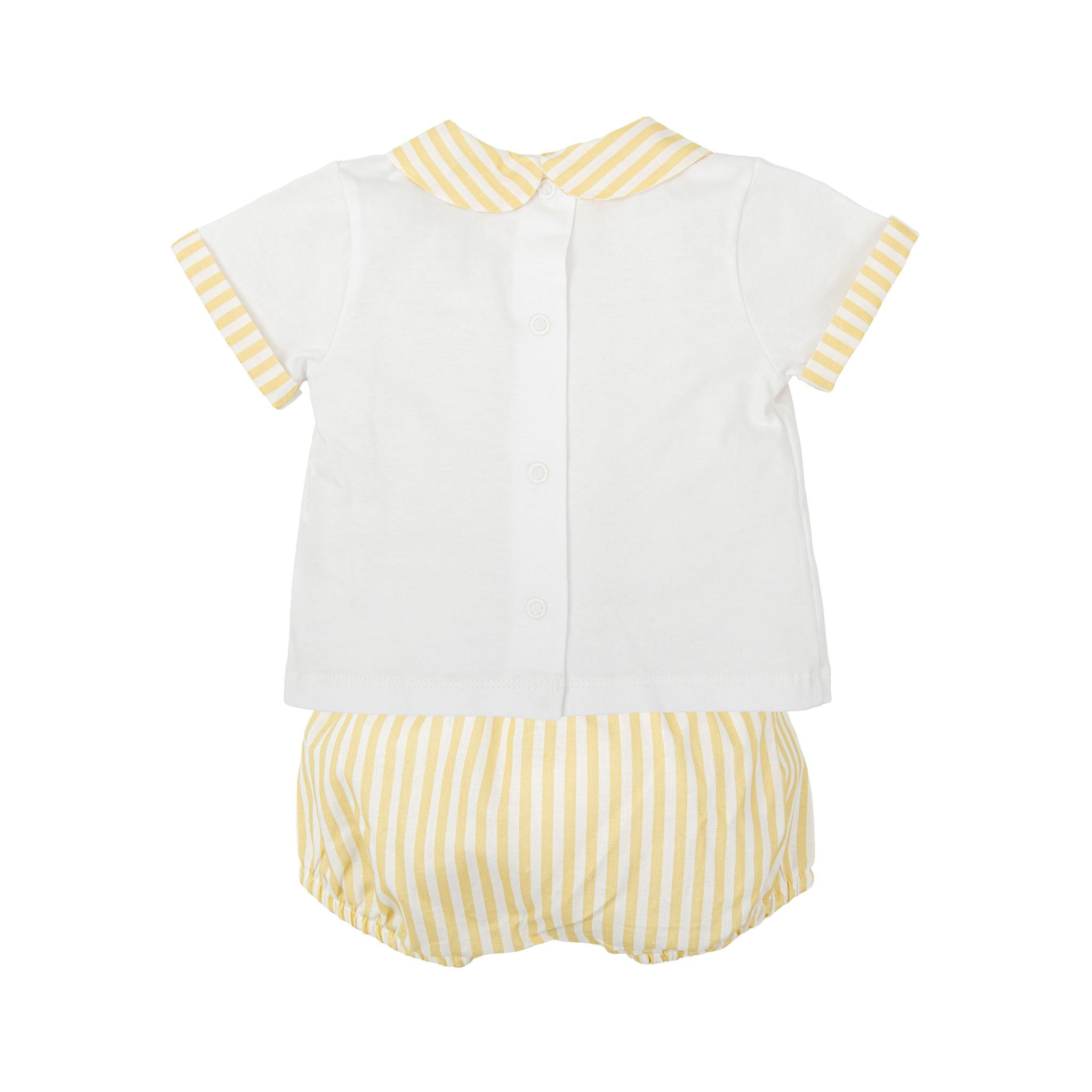 Conjunto Bebe Raiz Amarillo