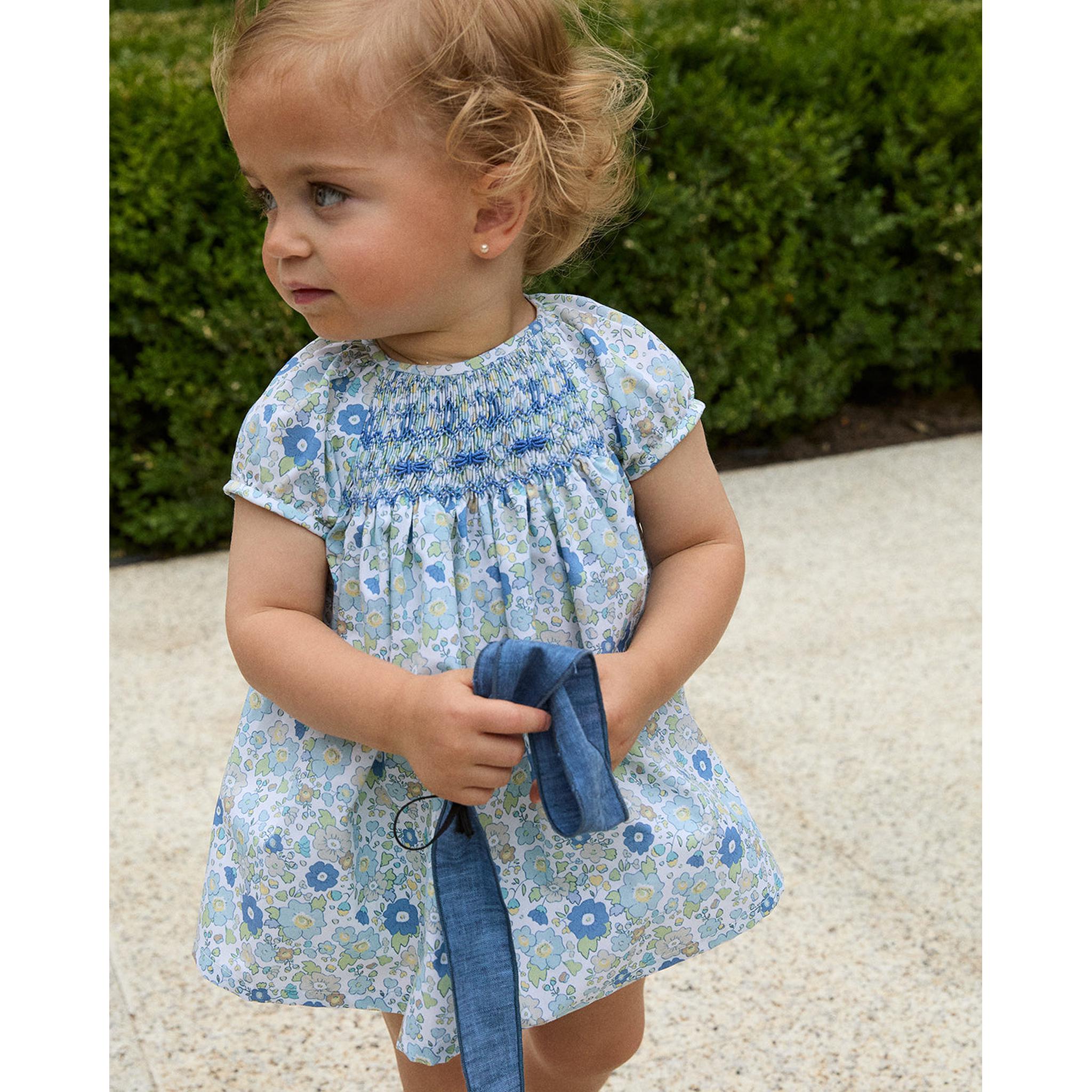 Azulina Betsy Smocked Dress