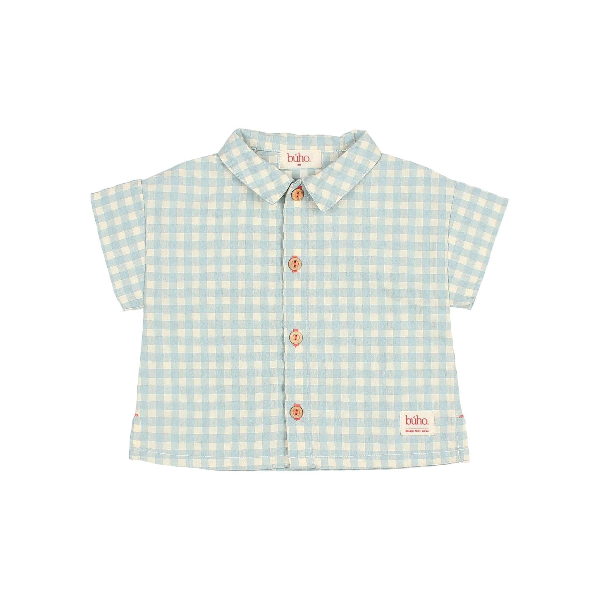 Gingham Baby Short Set