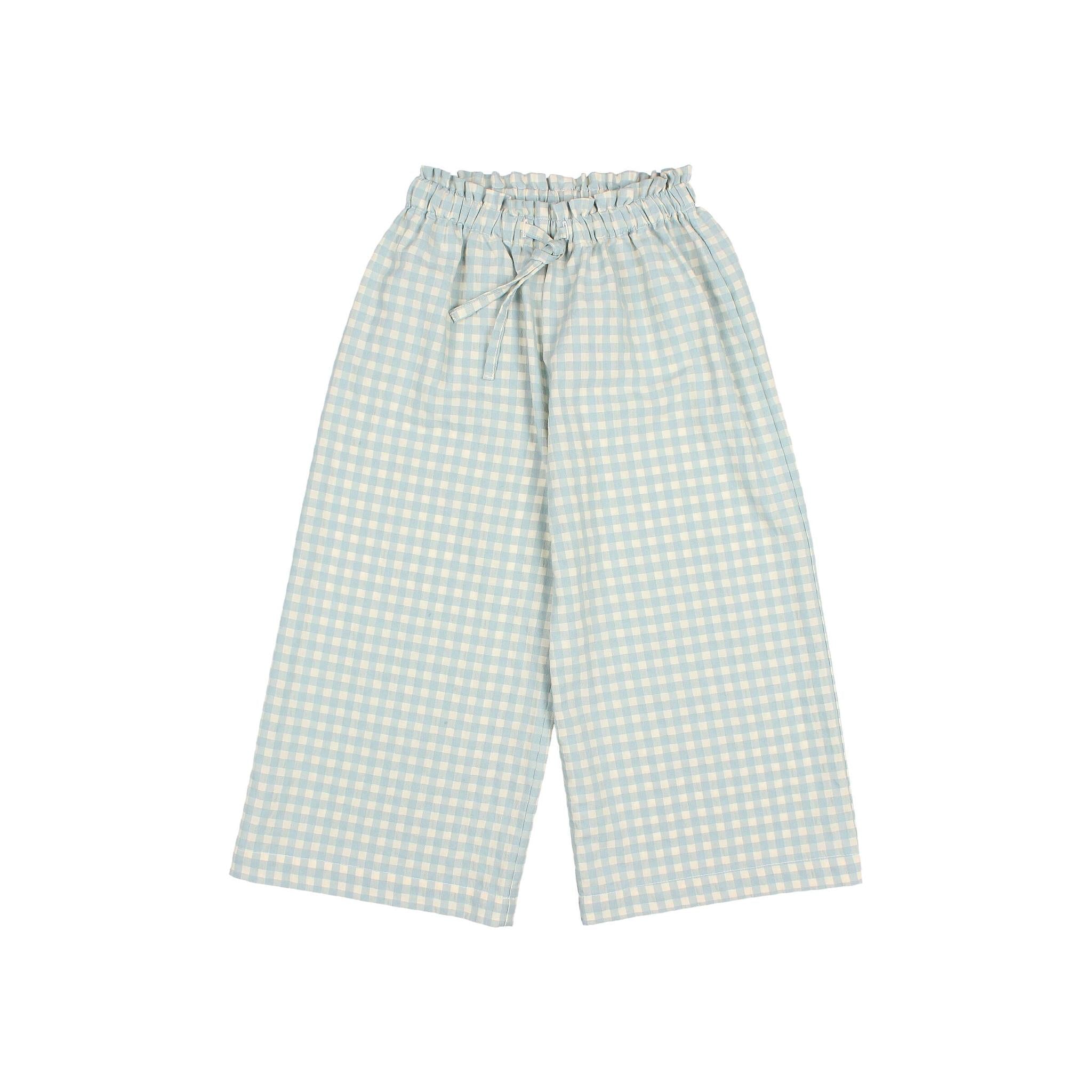 GIngham Trouser Set