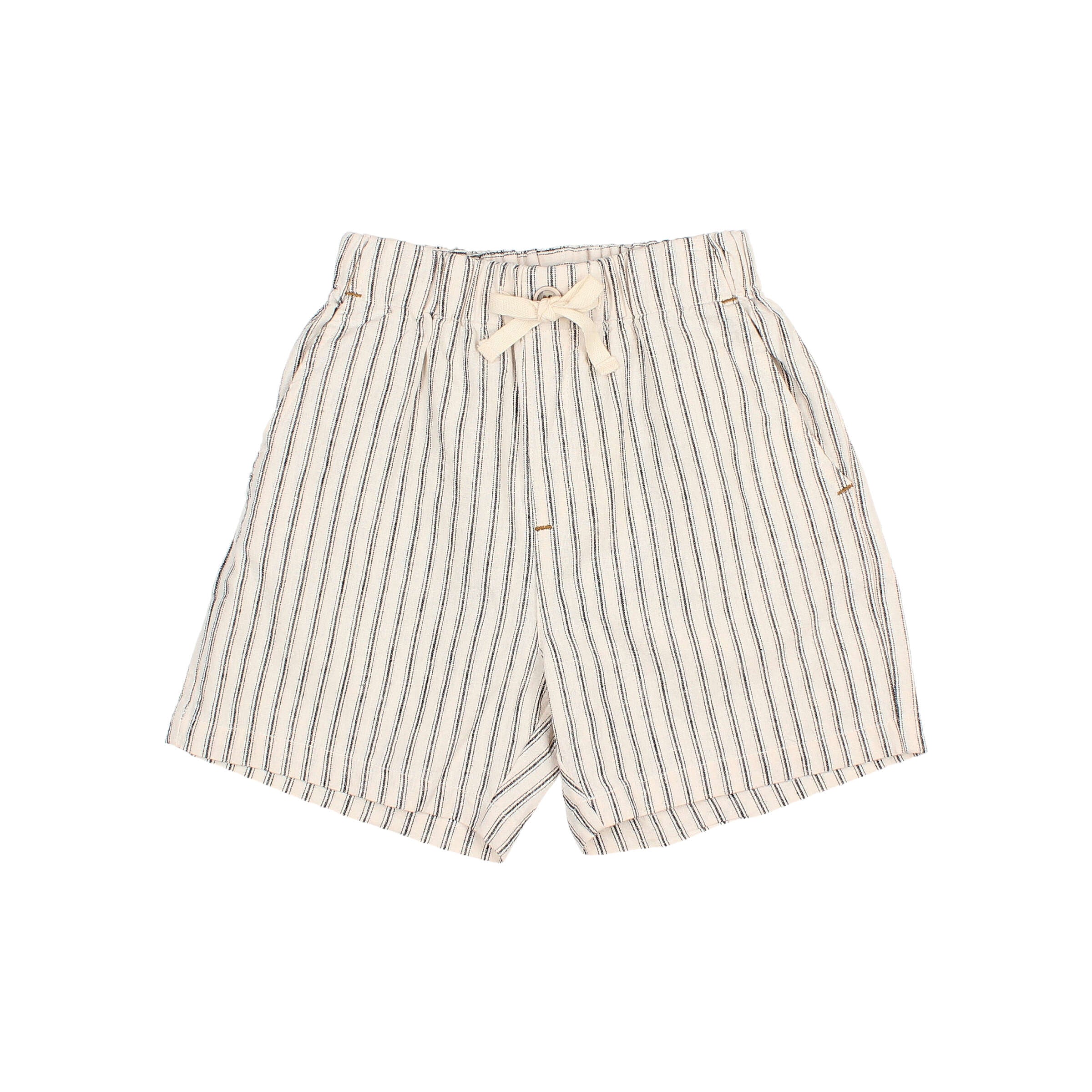 Linen Stripes Bermuda Set