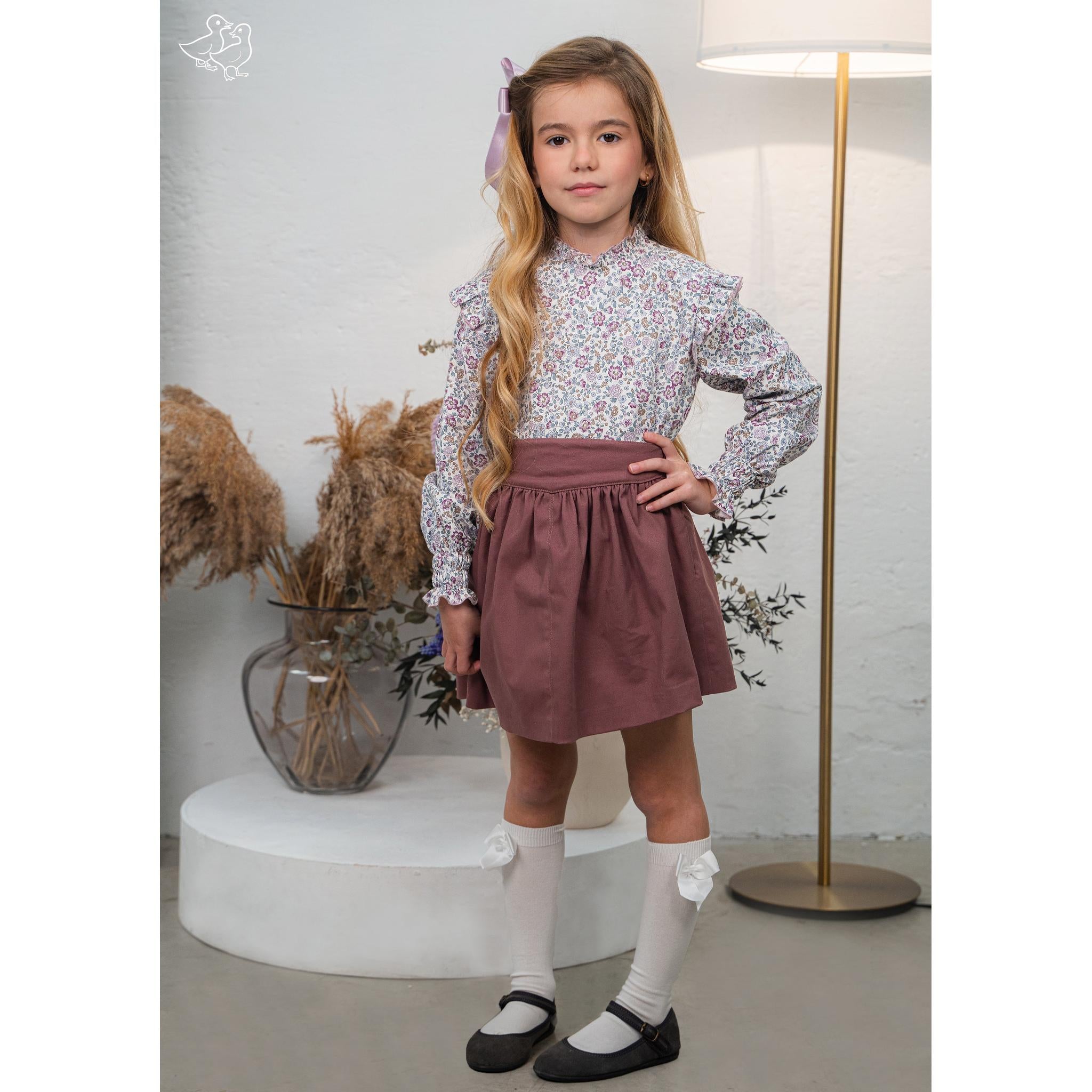 Grape Skirt Set