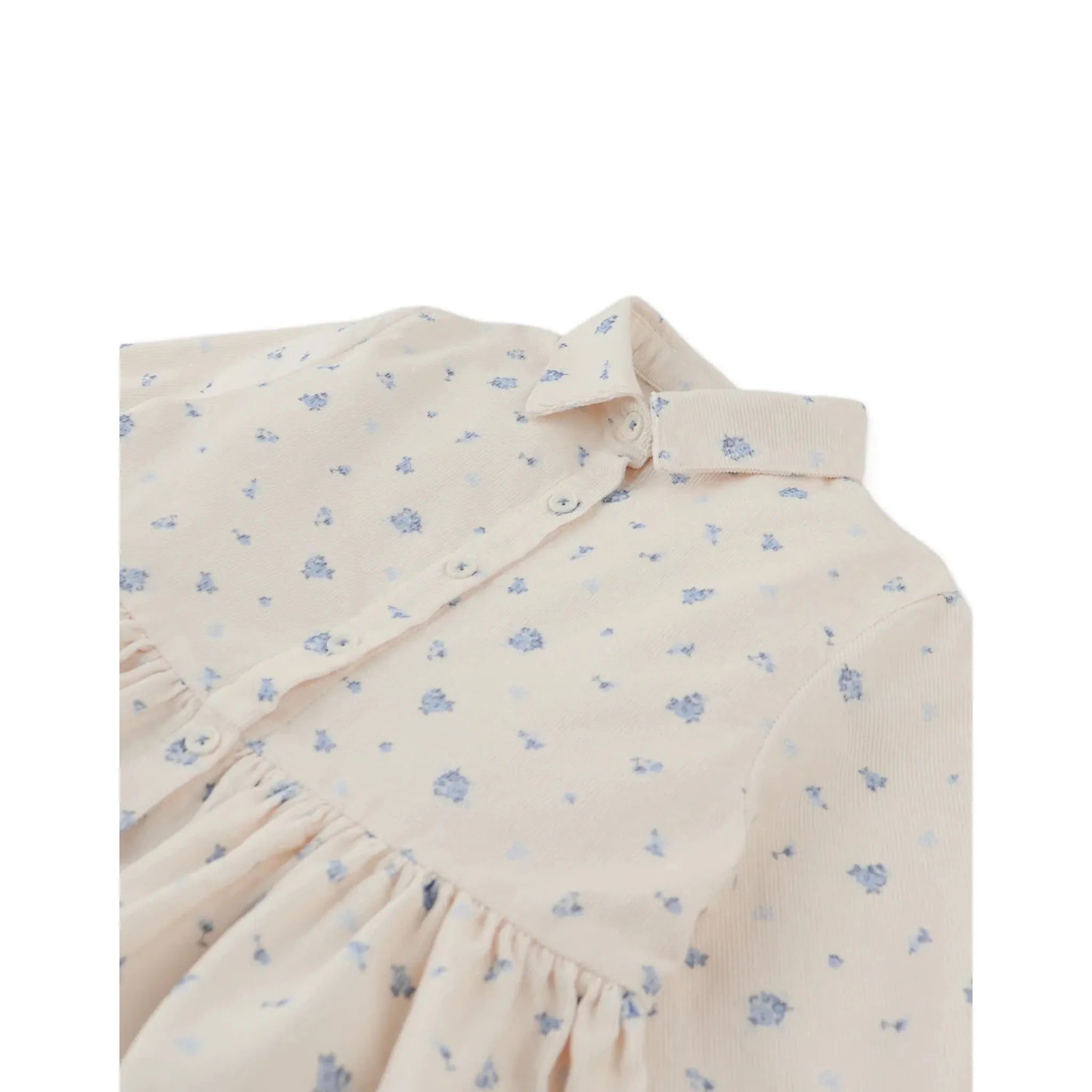 CORNELIA SHIRT DRESS WITH FLORAL PRINT