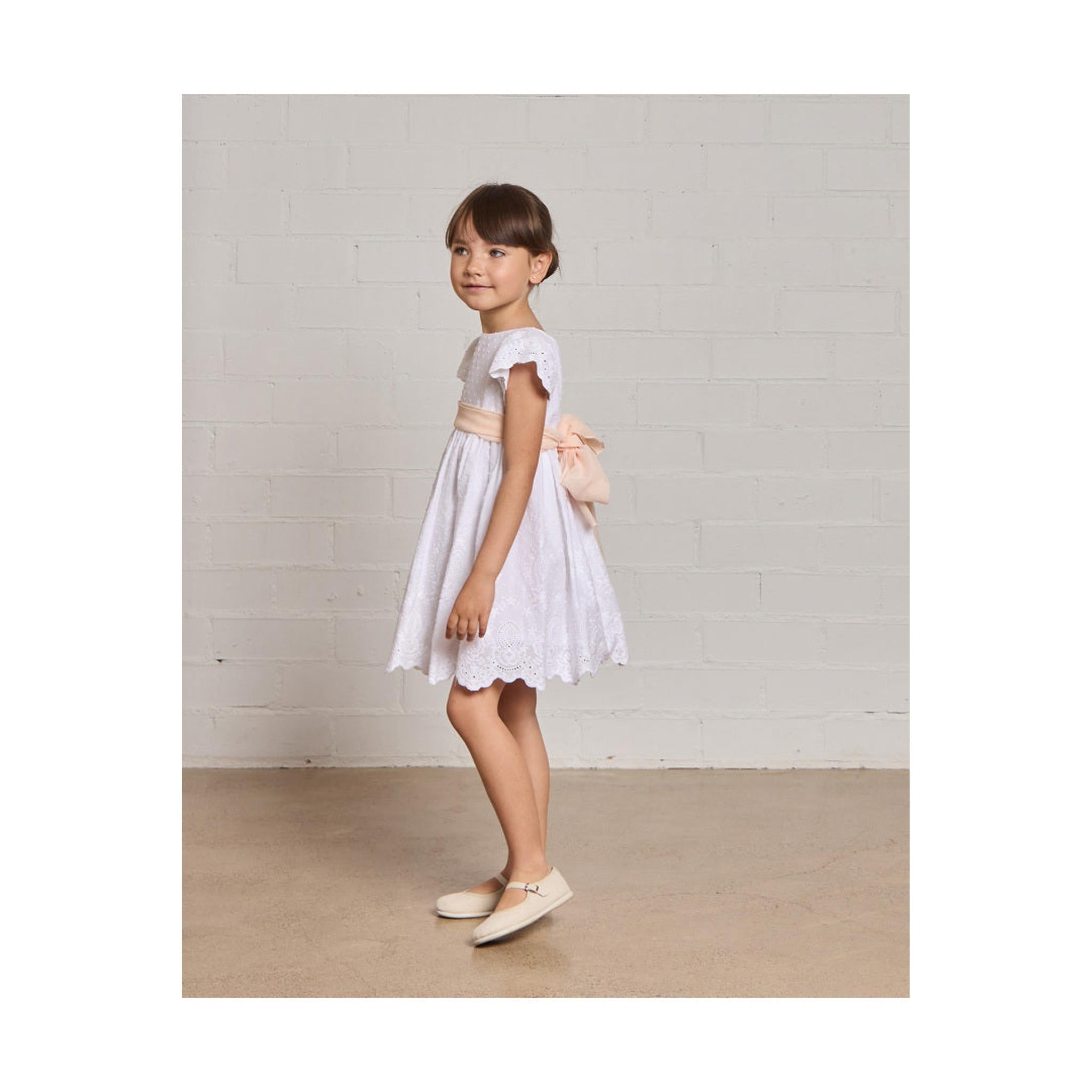Vestido Plumeti Bordado