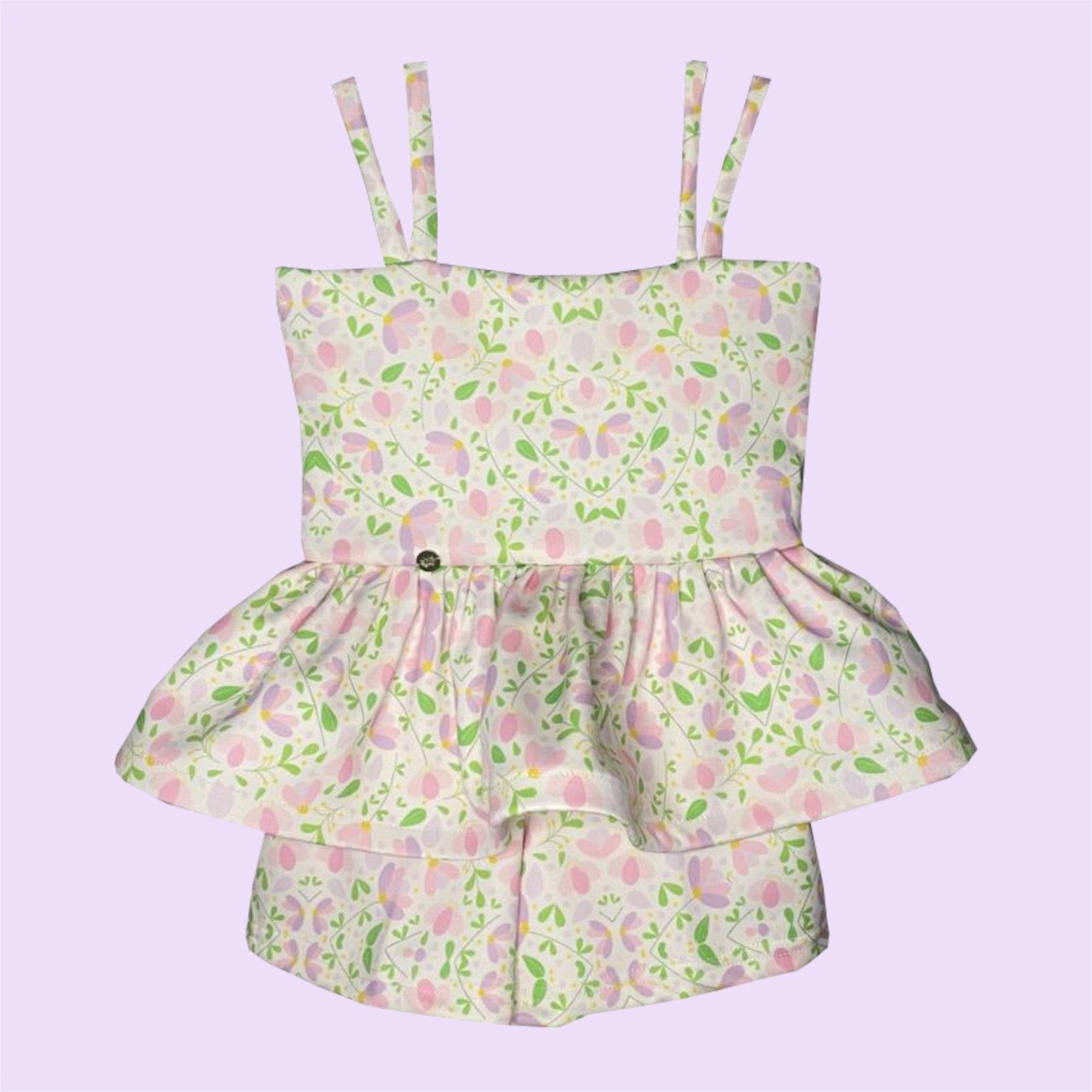 Teresa Short Set - Tulipan Lila