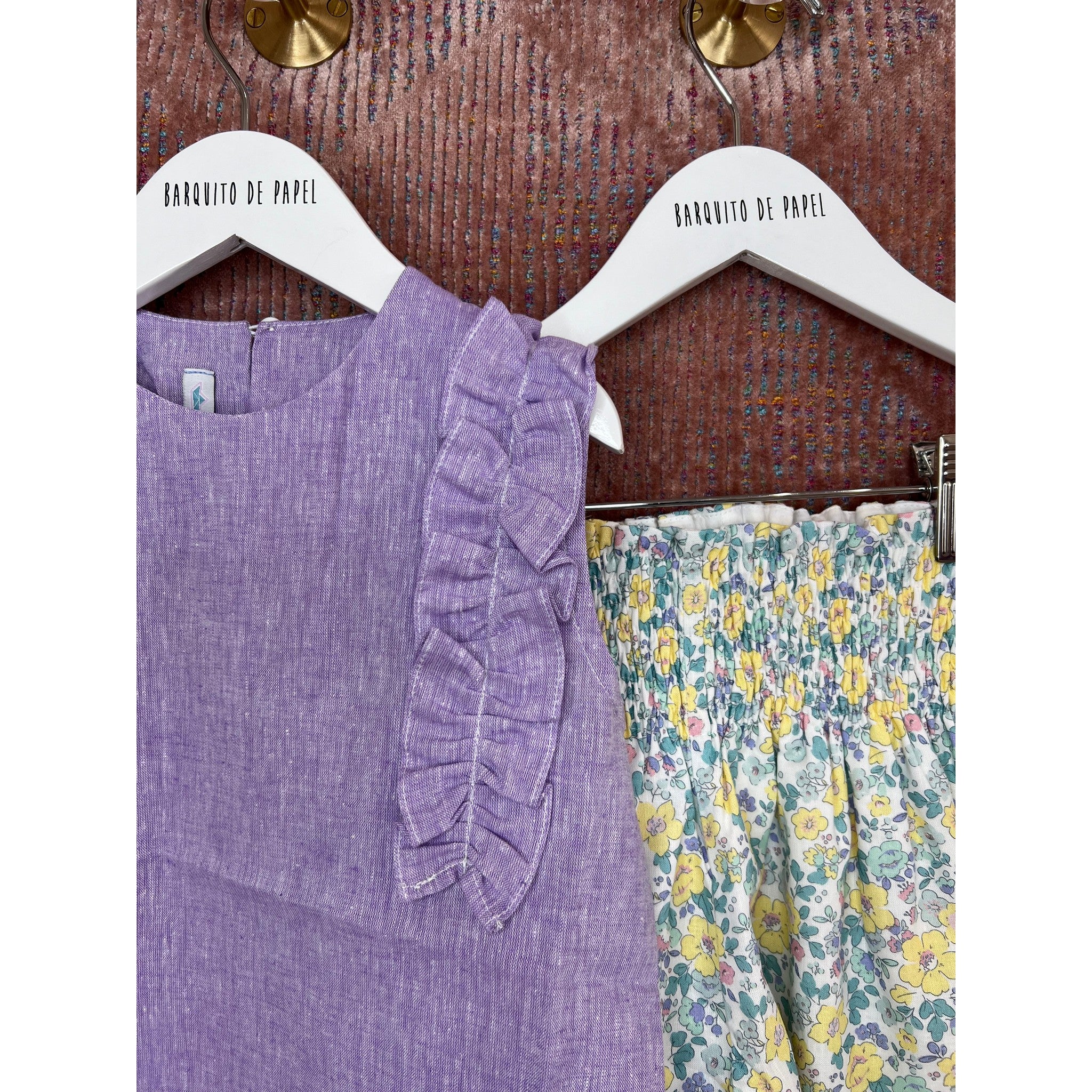 Liberty Trouser Set - Lilac